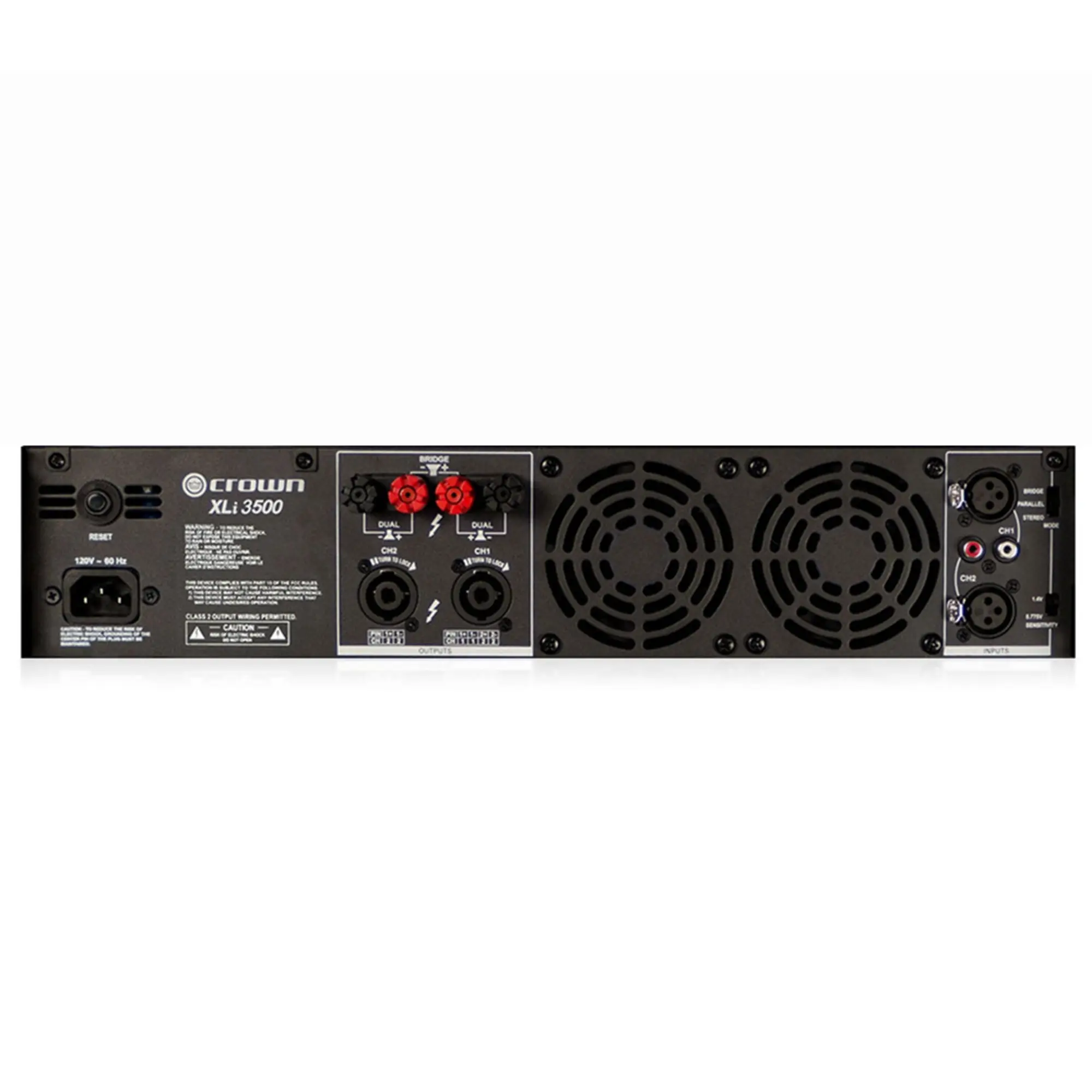 Усилитель мощности Crown XLi 3500 (2 / 2)