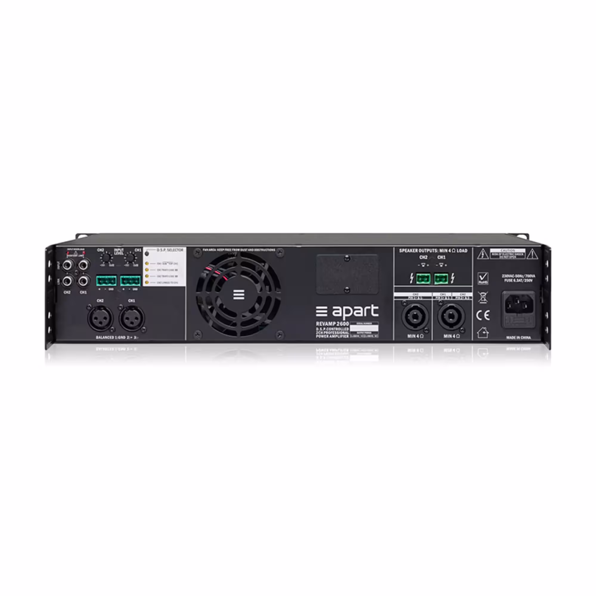 Усилитель мощности APart REVAMP2600 (2 / 2)