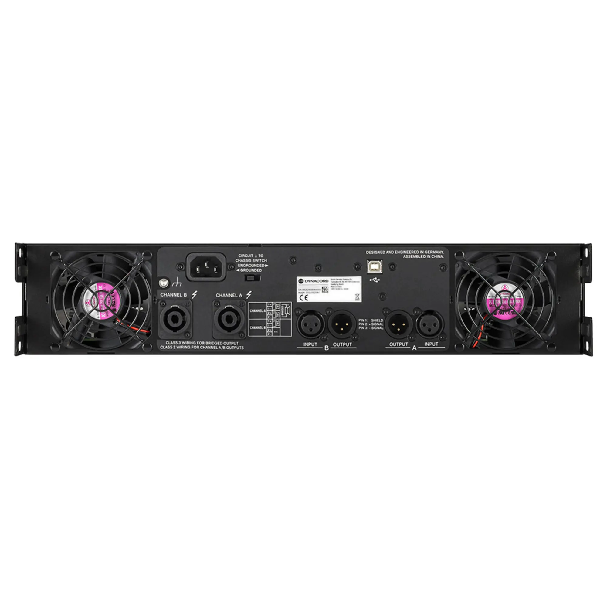 Усилитель мощности c DSP процессором Dynacord L3600FD (4 / 5)