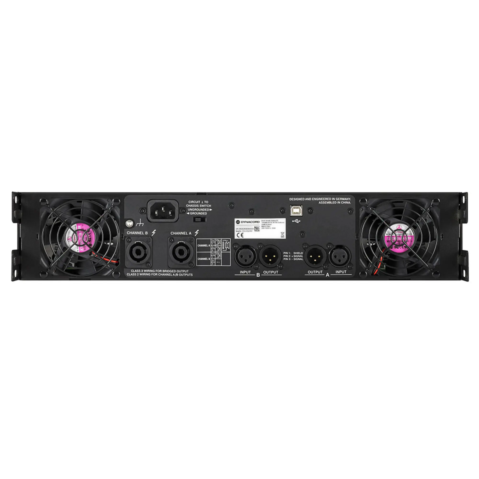 Усилитель мощности c DSP процессором Dynacord L2800FD (4 / 5)