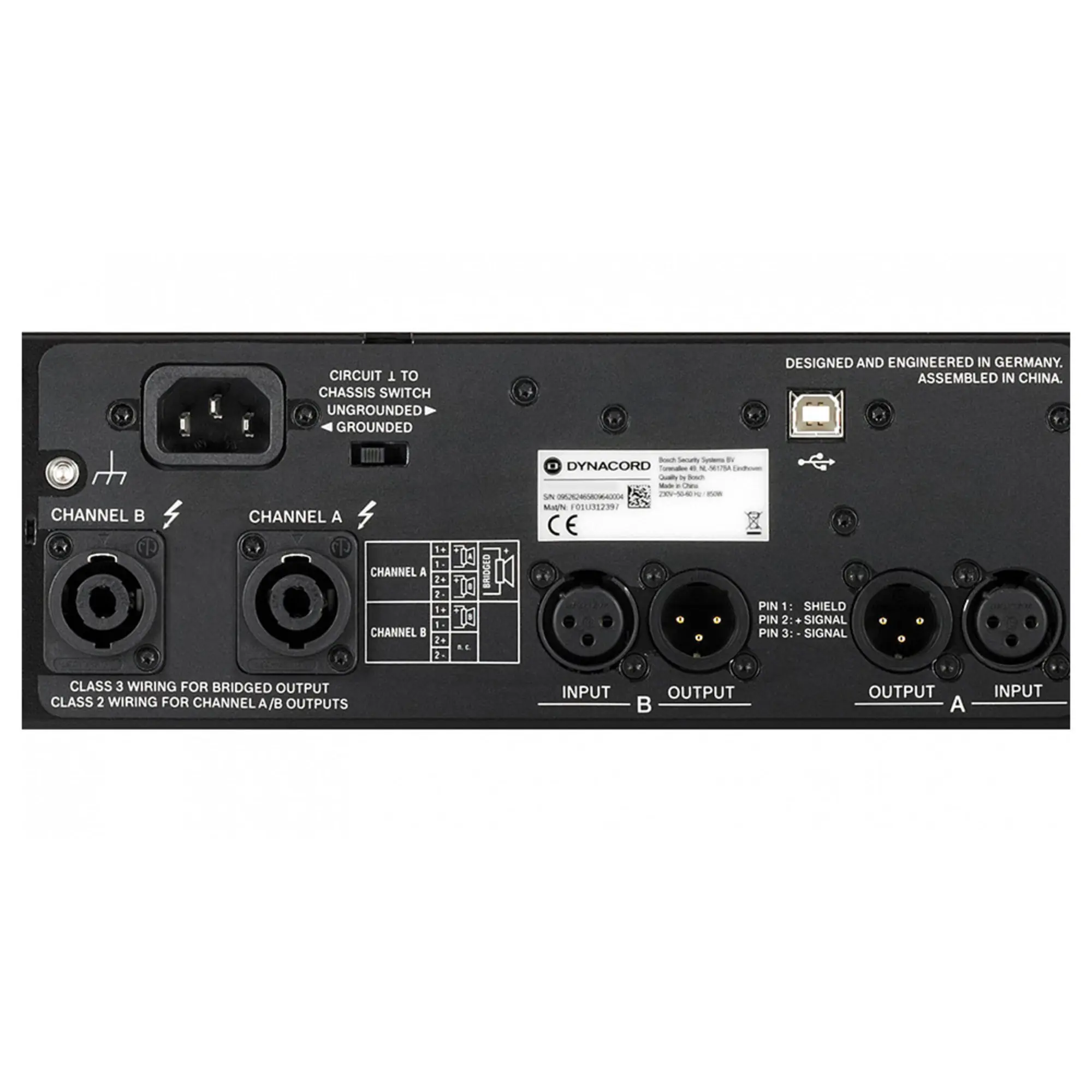 Усилитель мощности c DSP процессором Dynacord L2800FD (5 / 5)