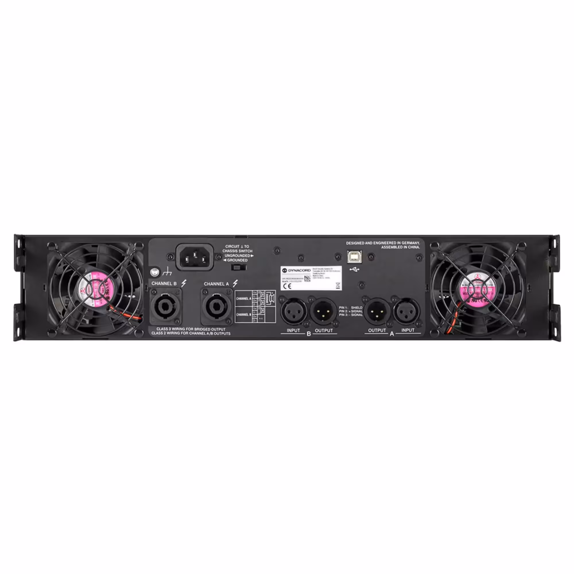 Усилитель мощности c DSP процессором Dynacord L1300FD (4 / 5)