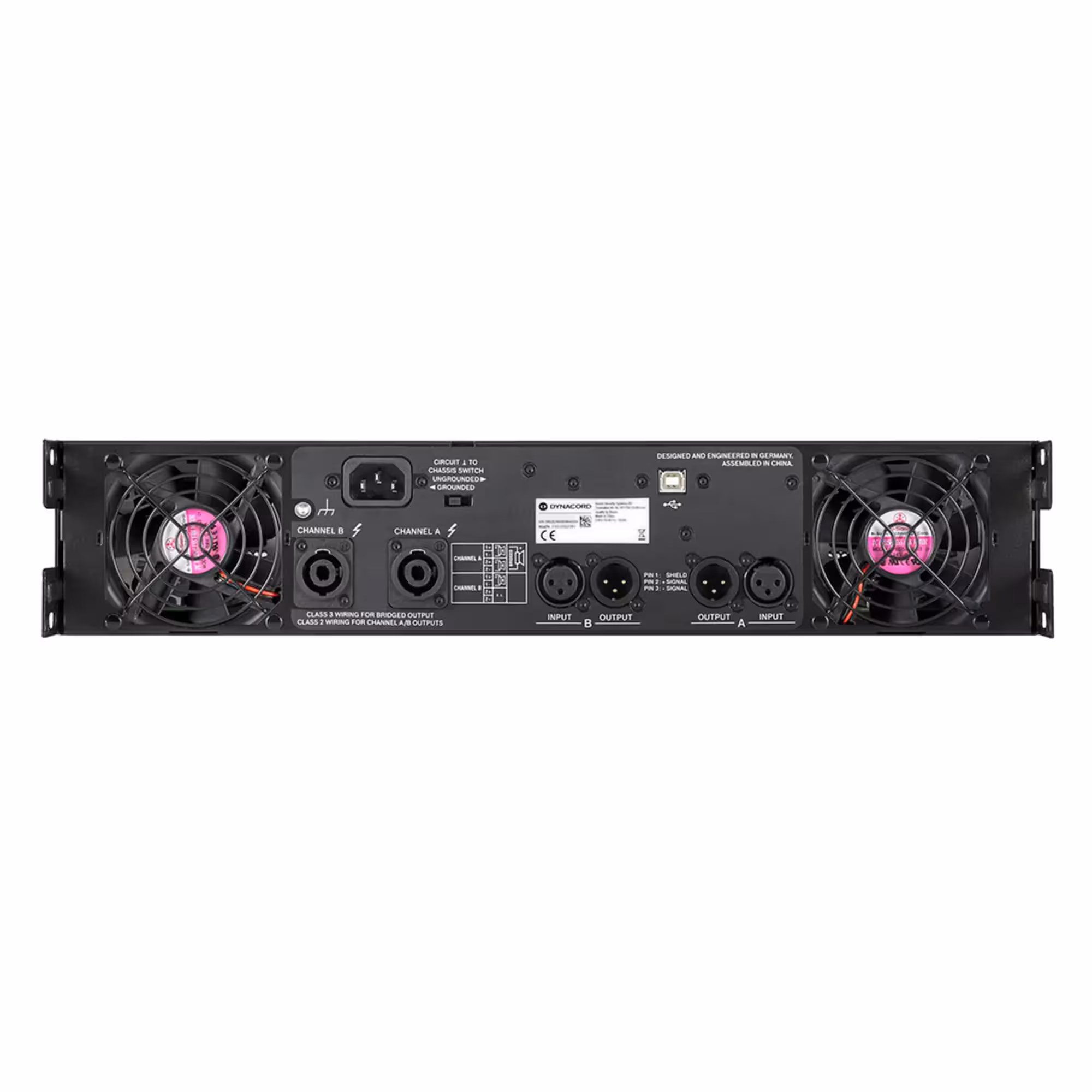 Усилитель мощности c DSP процессором Dynacord L1800FD (4 / 5)