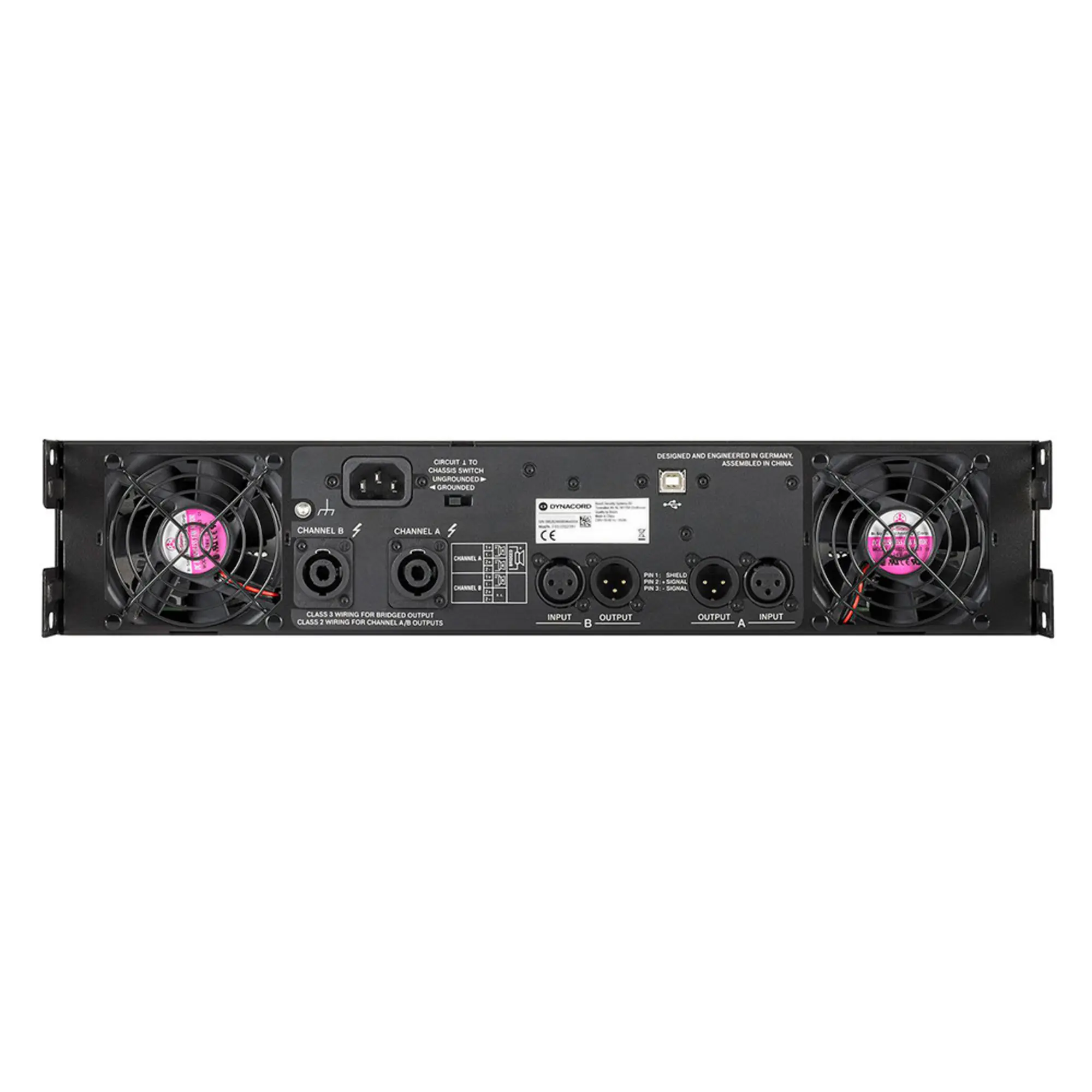 Усилитель мощности c DSP процессором Dynacord L1800FD (4 / 5)
