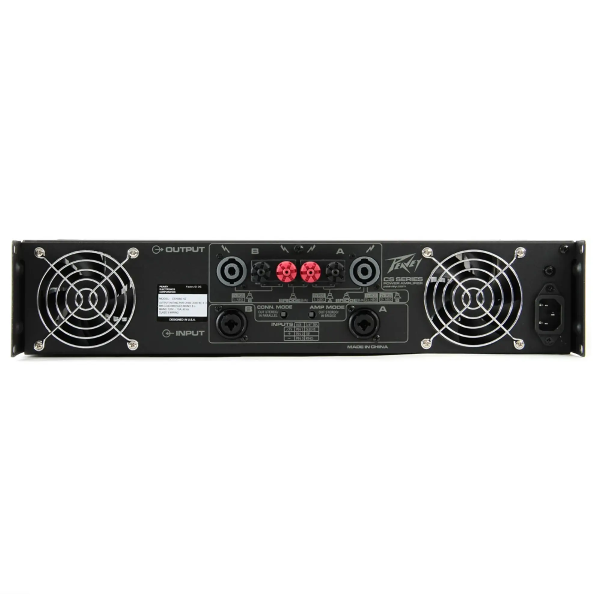 Усилитель мощности Peavey CS 4080HZ (4 / 4)