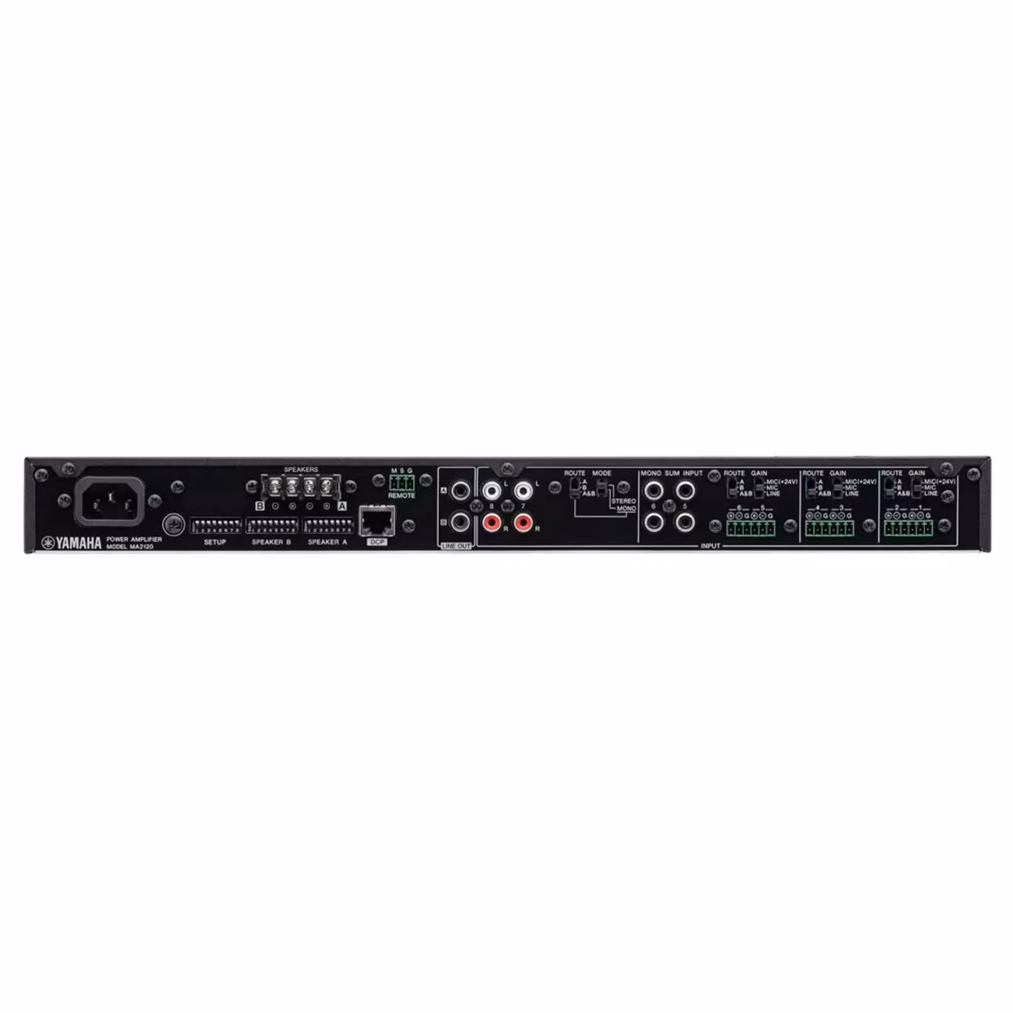Профессиональный усилитель мощности Yamaha MA2120 (4 / 5)