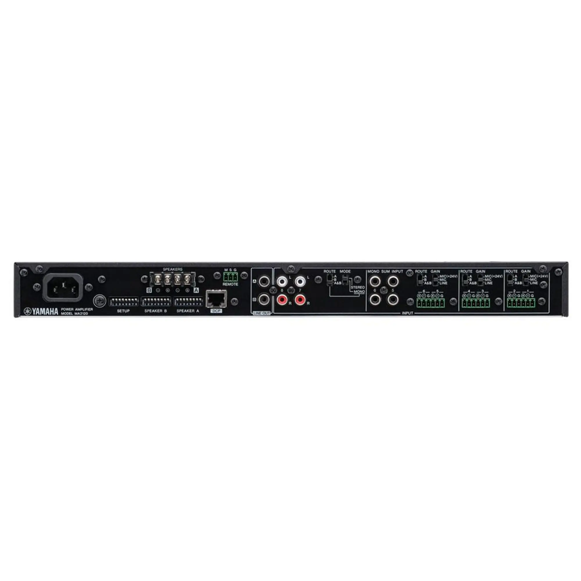 Профессиональный усилитель мощности Yamaha MA2120 (4 / 5)