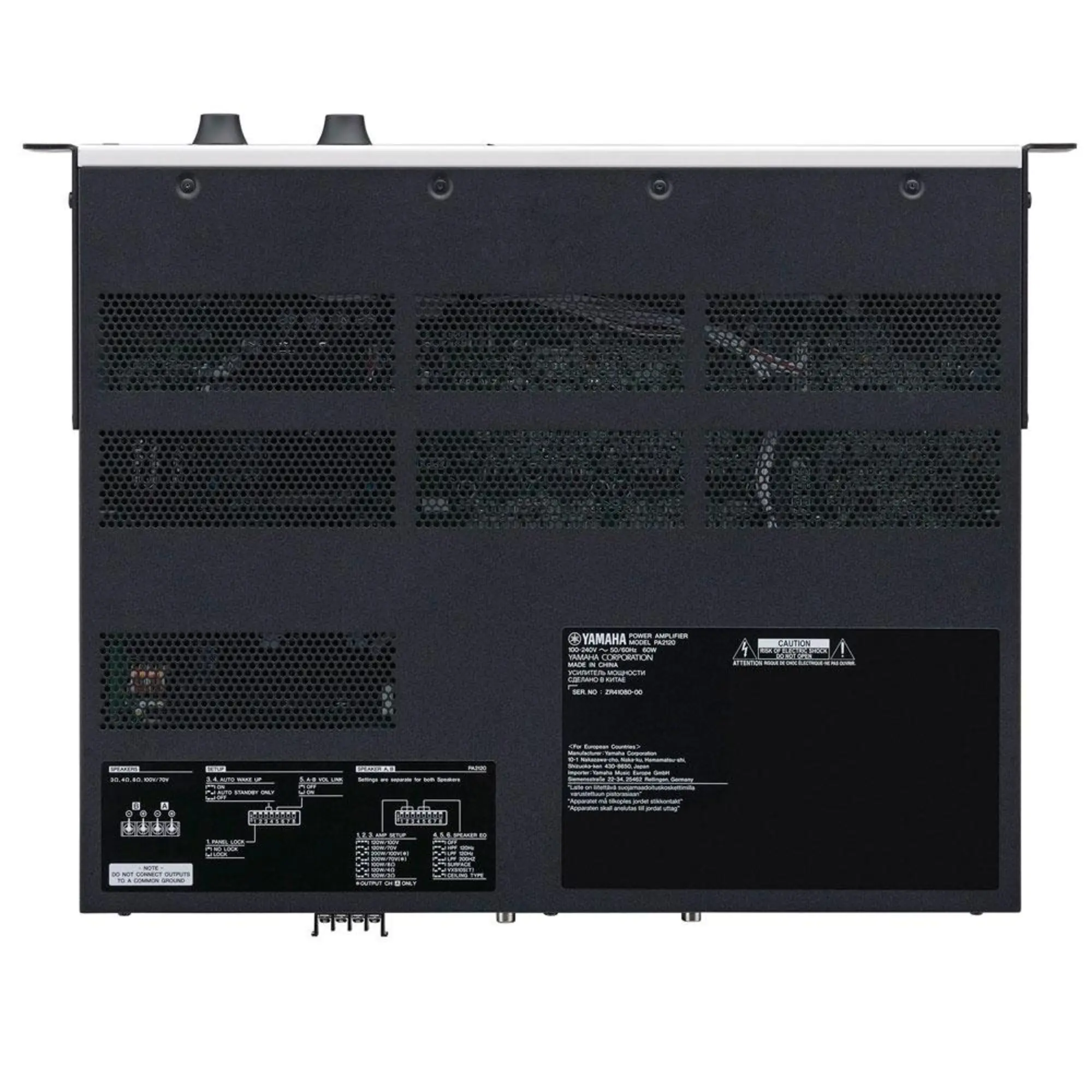 Профессиональный усилитель мощности Yamaha PA2120 (5 / 5)