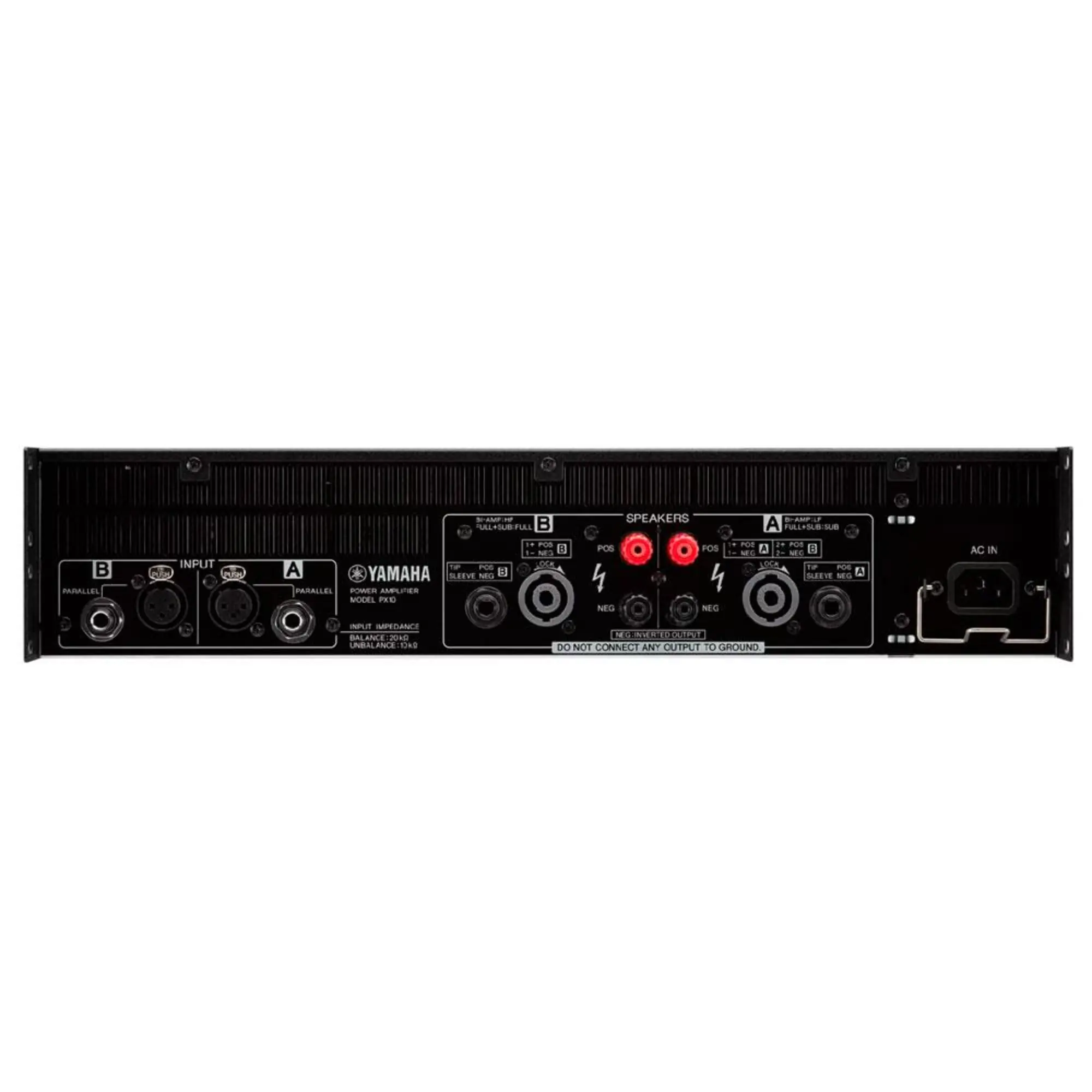 Профессиональный усилитель мощности Yamaha PX10 (2 / 2)