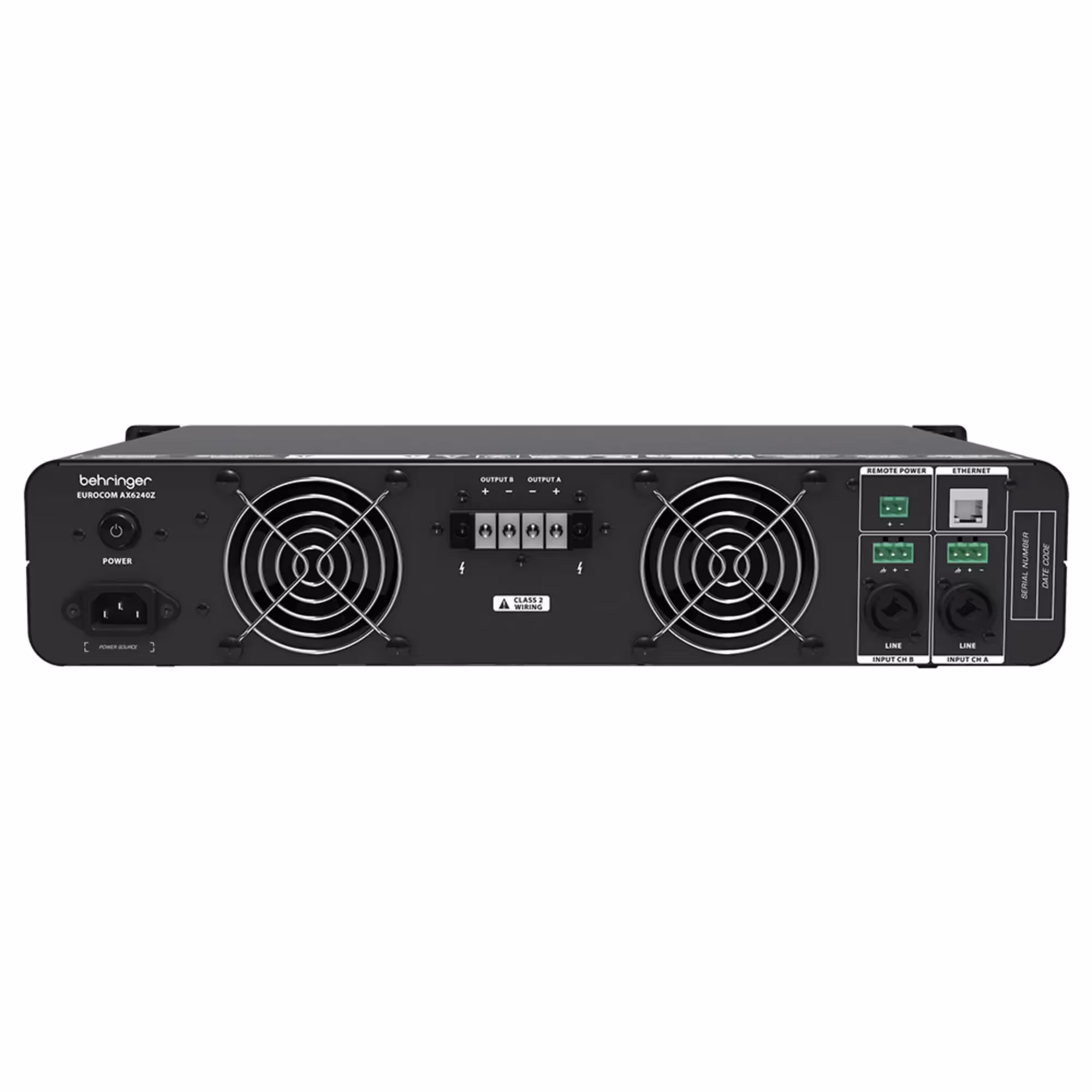 Усилитель мощности Behringer AX6240Z (3 / 3)