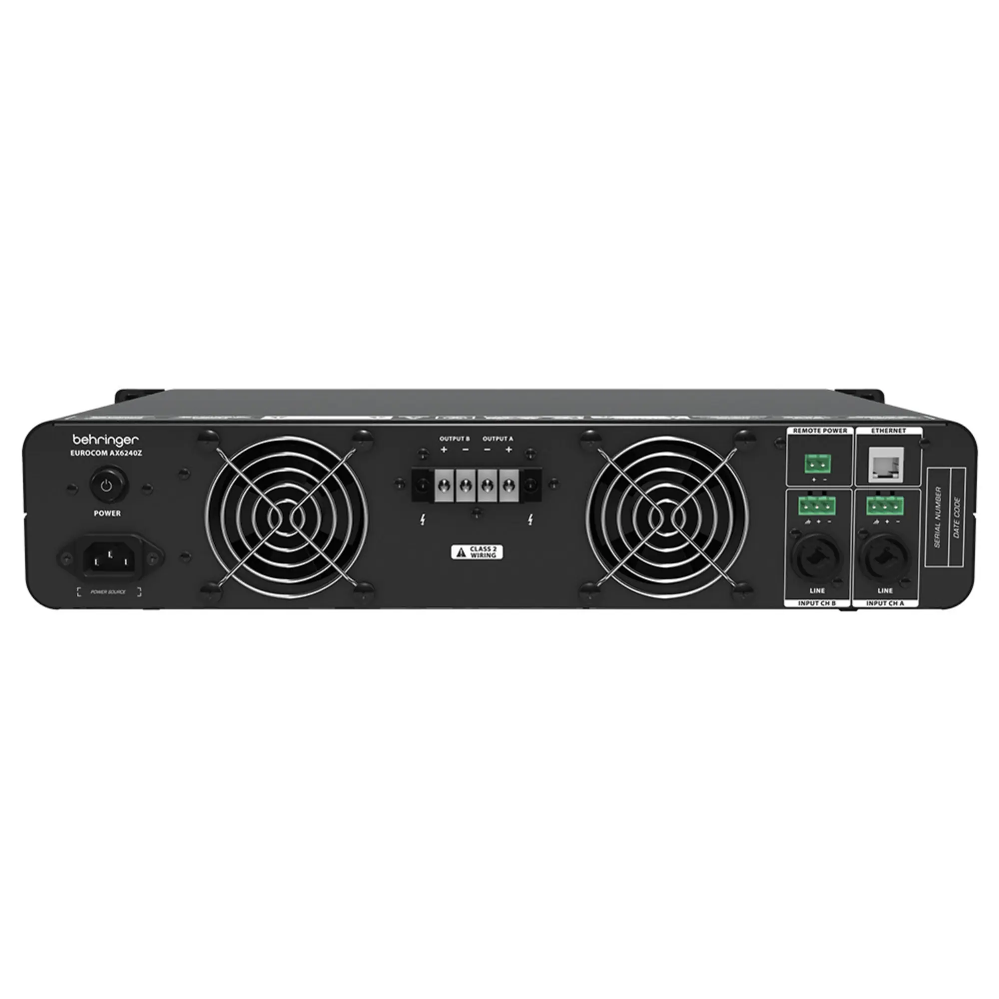 Усилитель мощности Behringer AX6240Z (3 / 3)