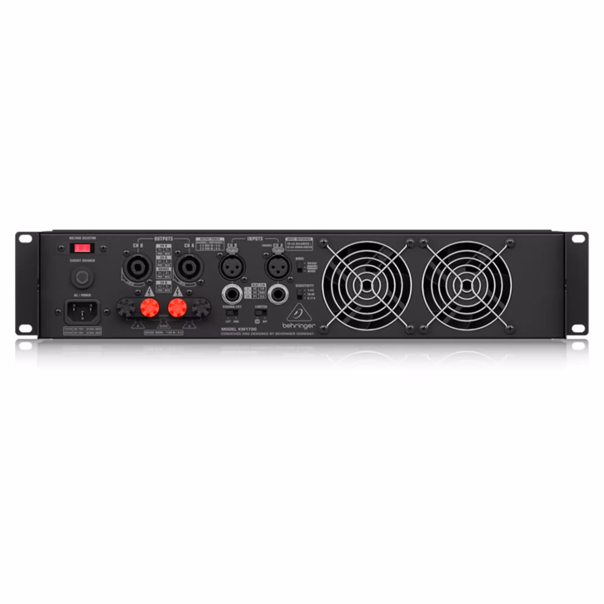 Усилитель мощности Behringer KM1700 (5 / 5)