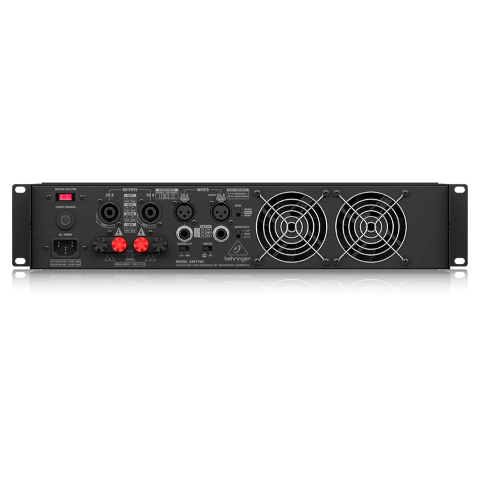Усилитель мощности Behringer KM1700 (5 / 5)