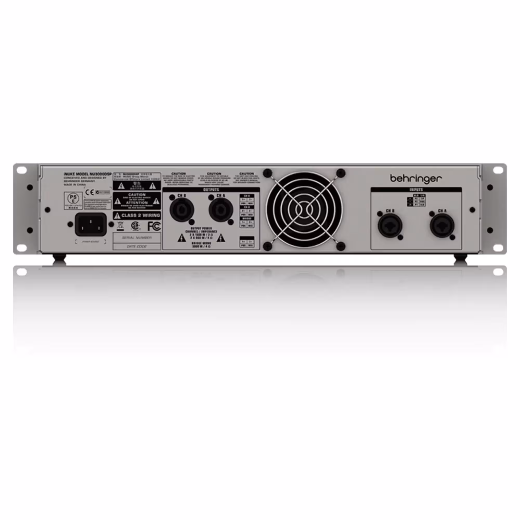 Усилитель мощности Behringer iNUKE NU3000DSP (4 / 4)