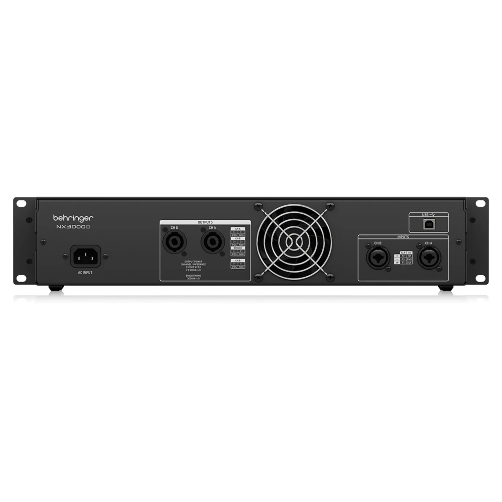 Усилитель мощности Behringer NX3000D-EU (5 / 5)