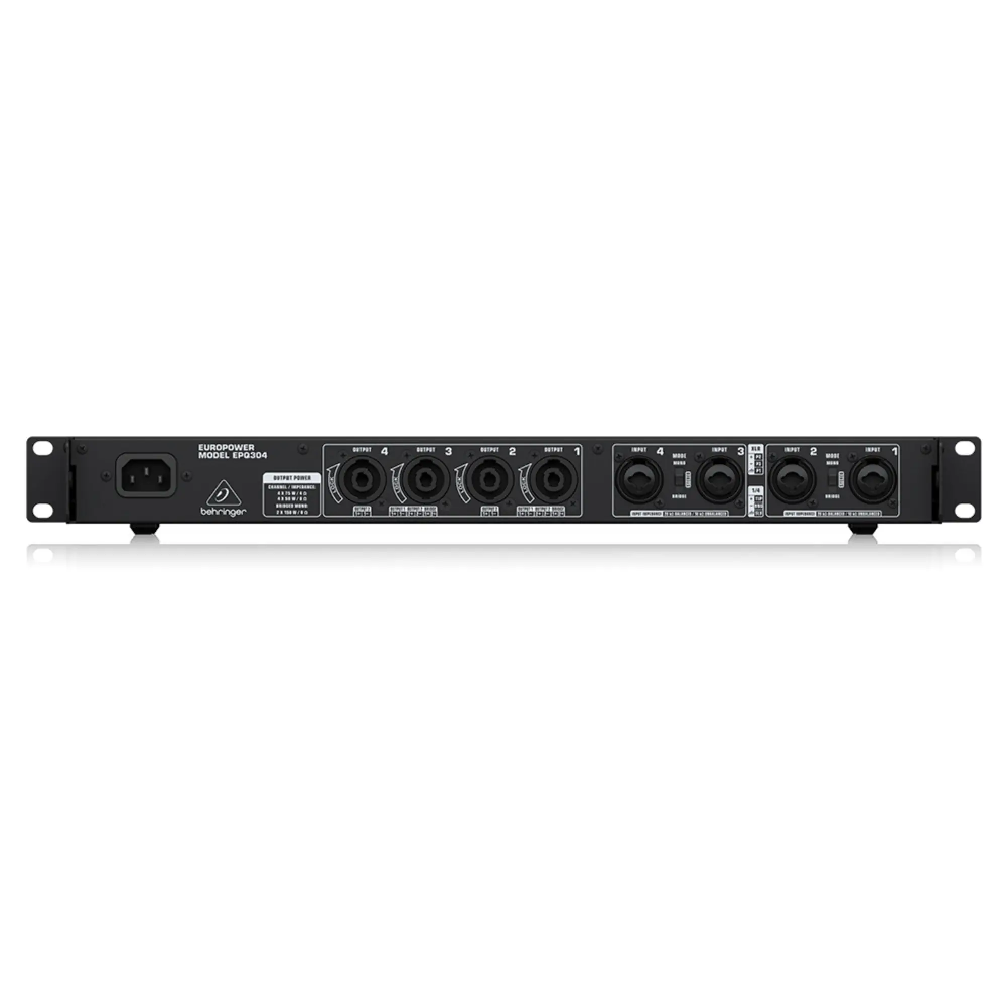 Усилитель мощности Behringer EPQ304 (5 / 5)
