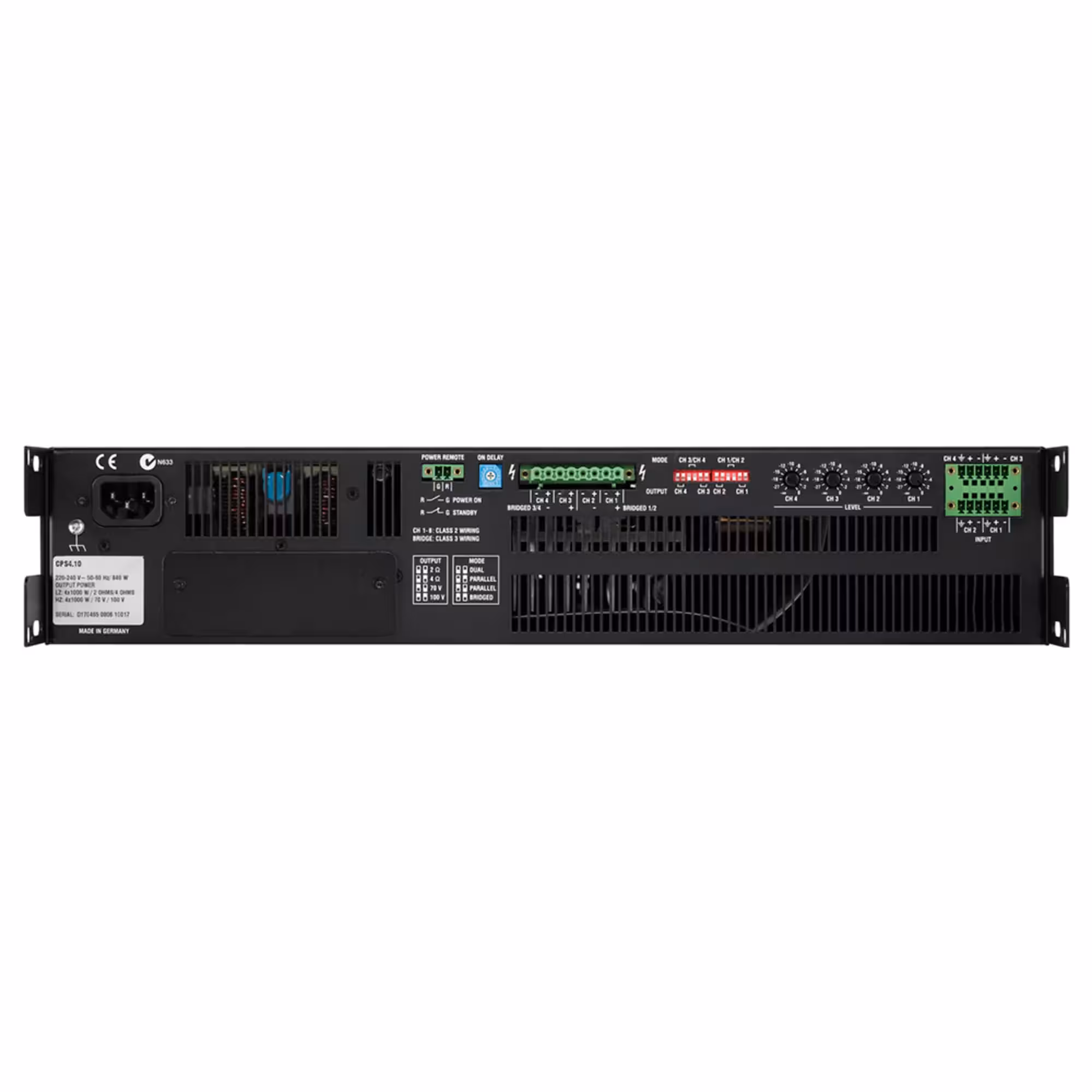 Усилитель мощности Electro-Voice CPS4.5 (2 / 2)