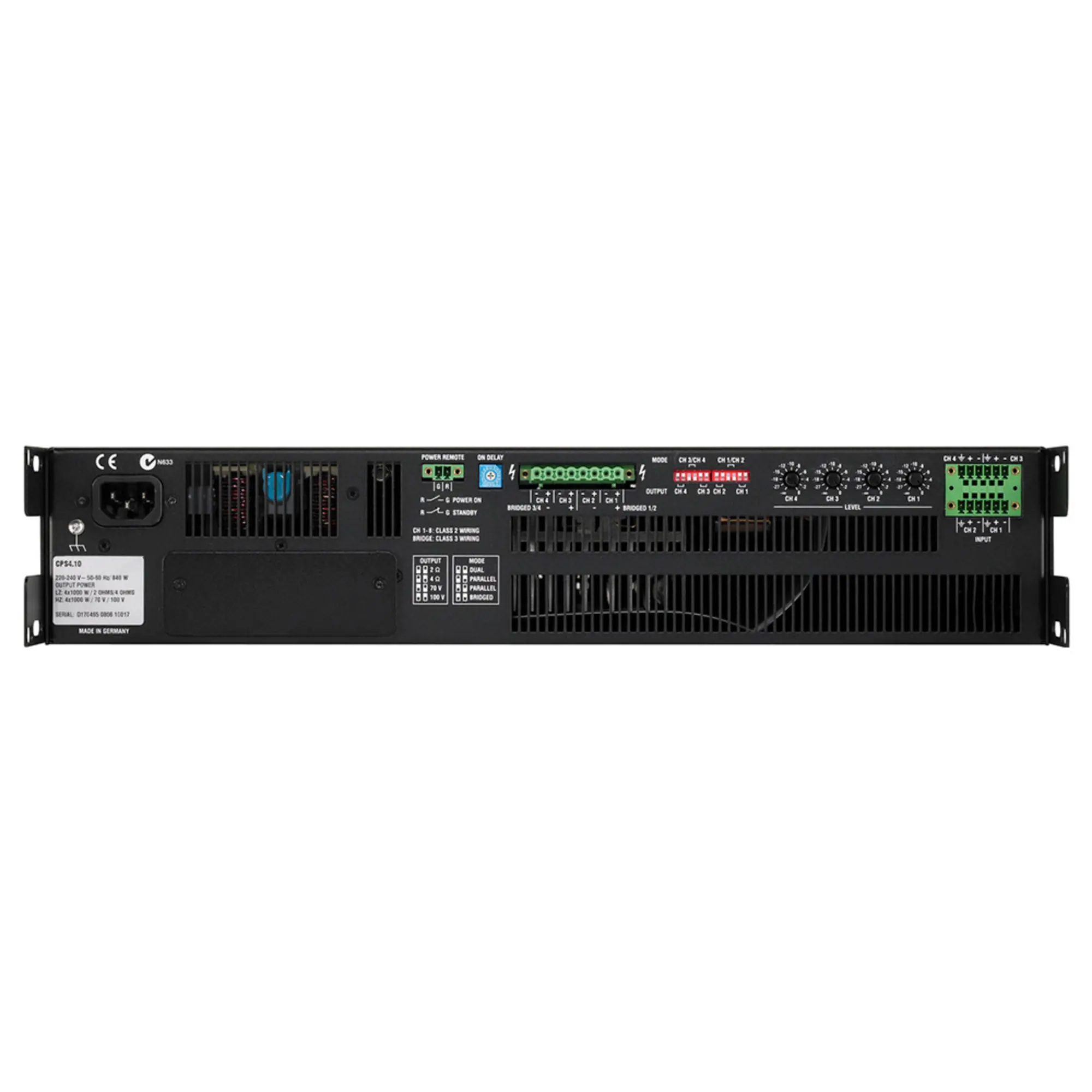 Усилитель мощности Electro-Voice CPS4.5 (2 / 2)