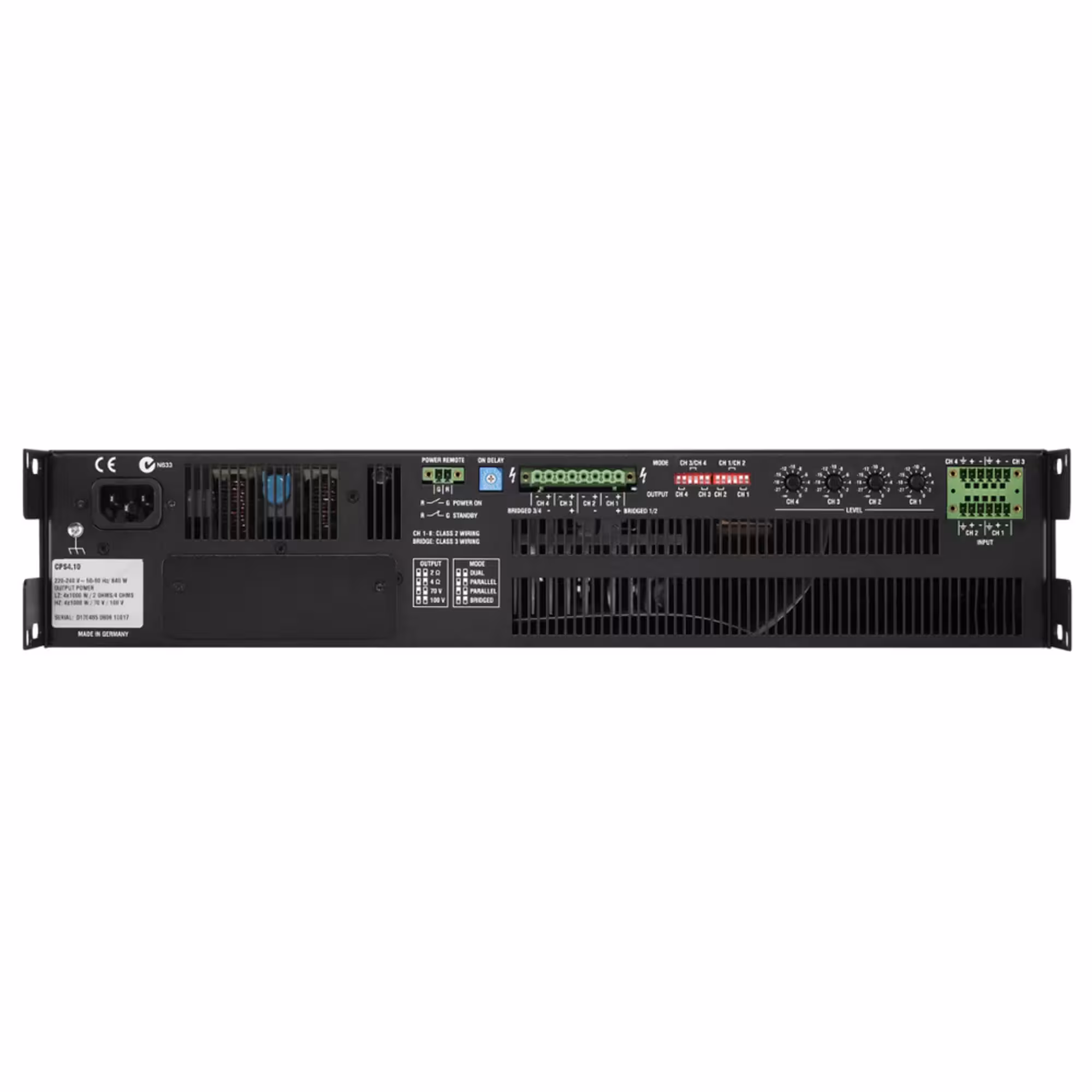 Усилитель мощности Electro-Voice CPS4.10 (2 / 3)