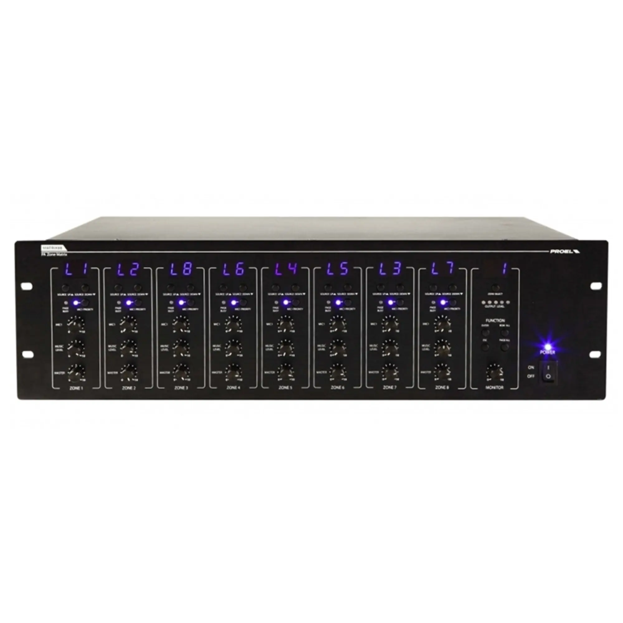 Микшер-усилитель матричный Proel PA MATRIX88 (1 / 2)