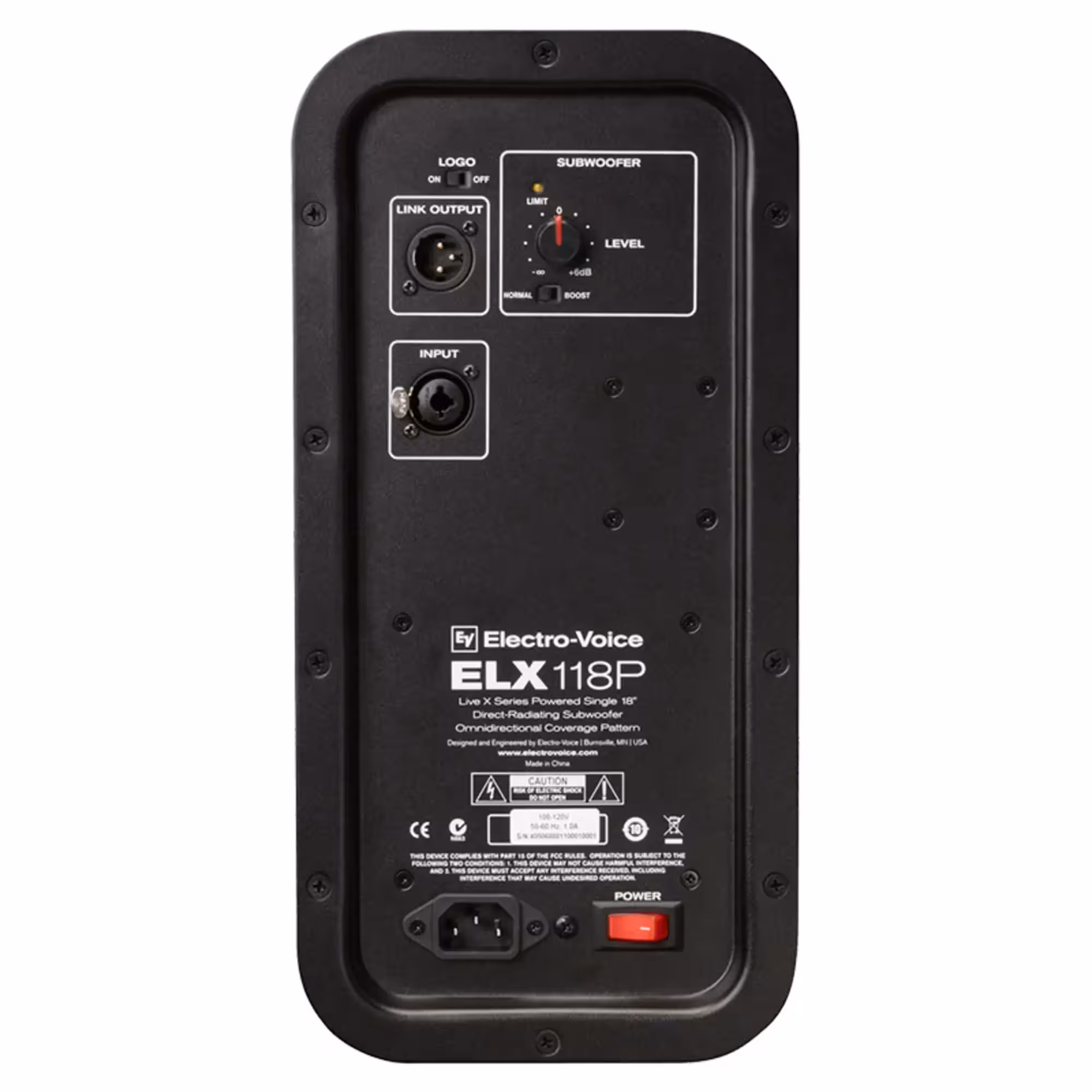 Активный сабвуфер Electro-Voice ELX118P (6 / 7)