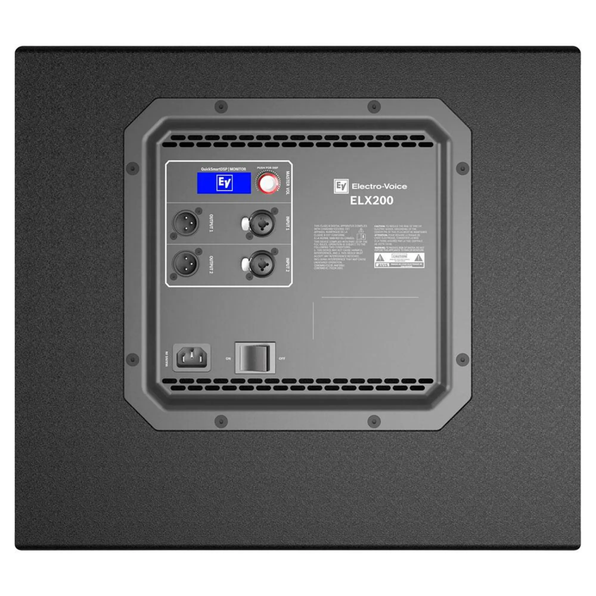 Активный сабвуфер Electro-Voice ELX200-12SP Black (3 / 3)