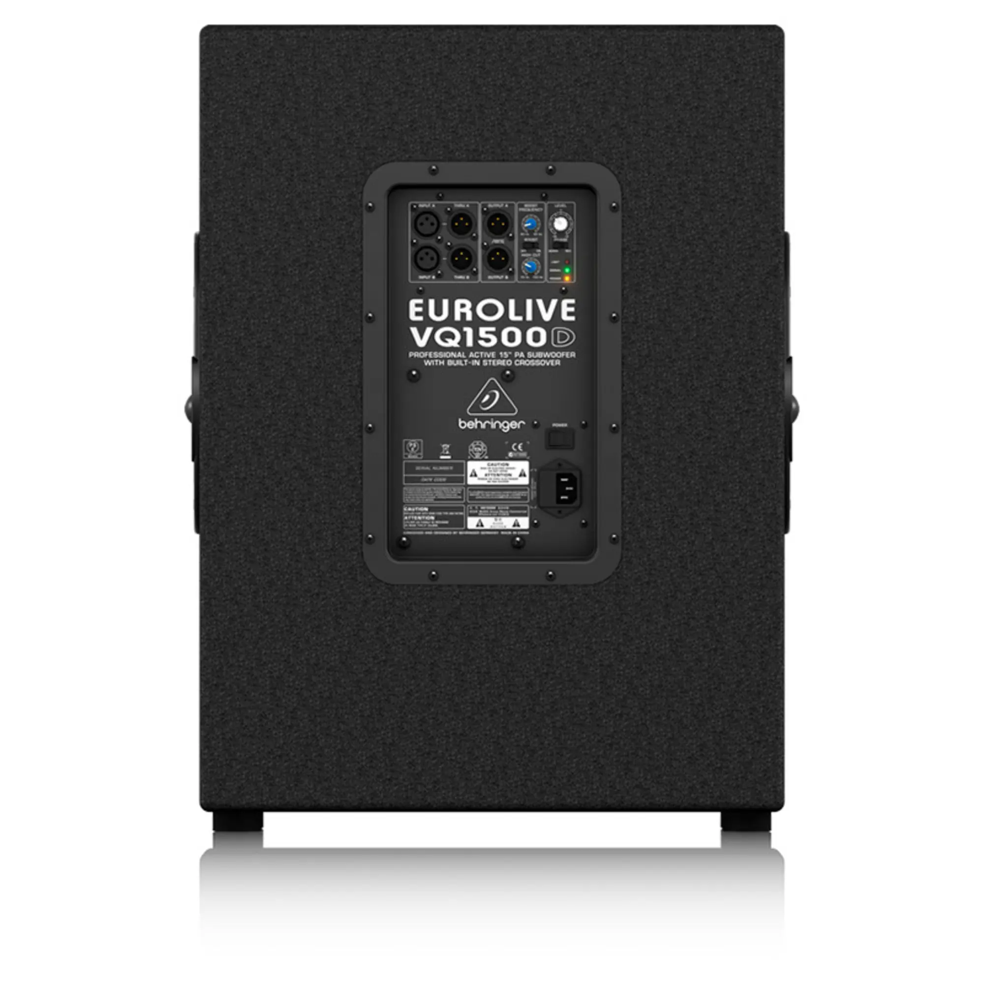 Активный сабвуфер Behringer VQ1500D (4 / 4)