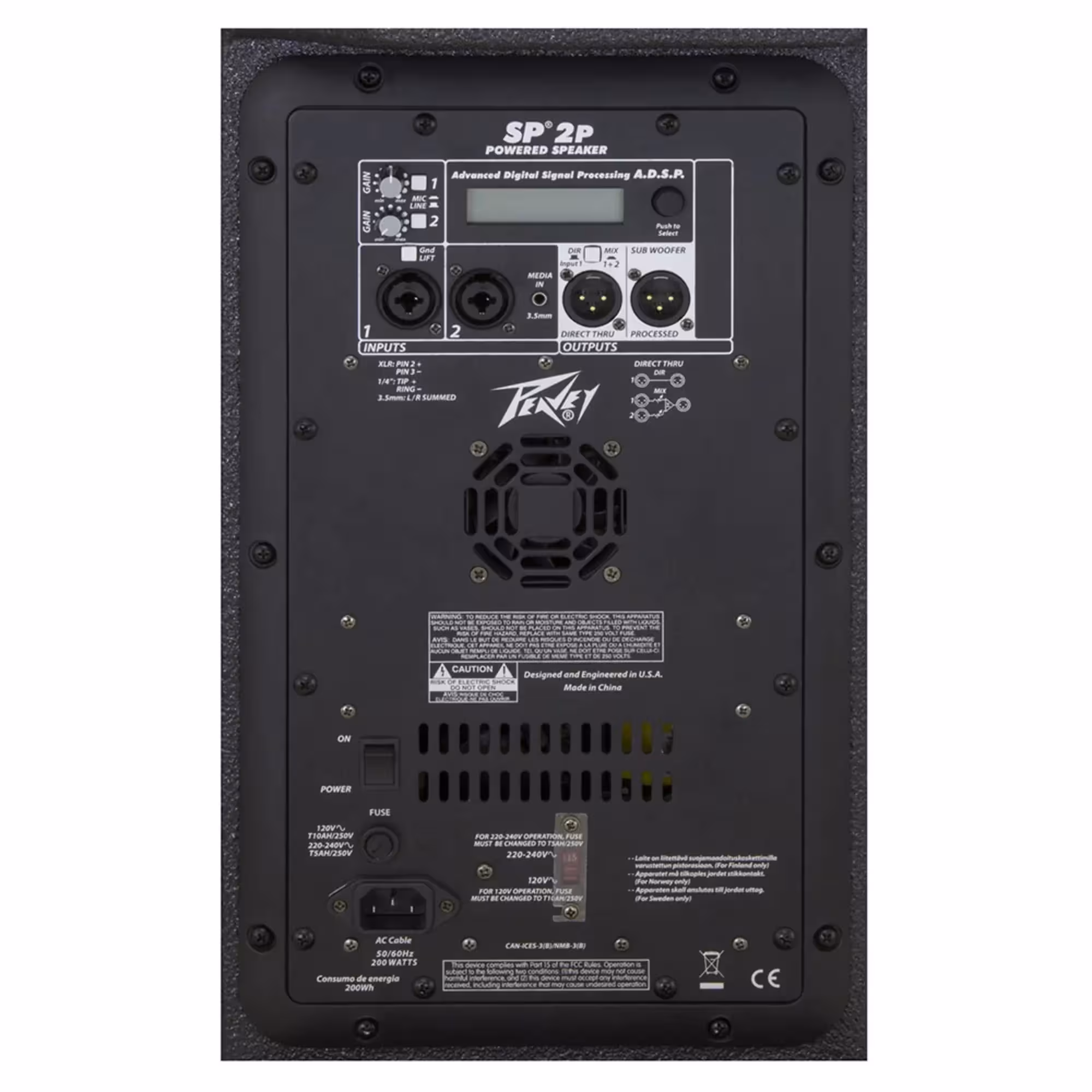 Активная акустическая система Peavey SP 2P (5 / 5)