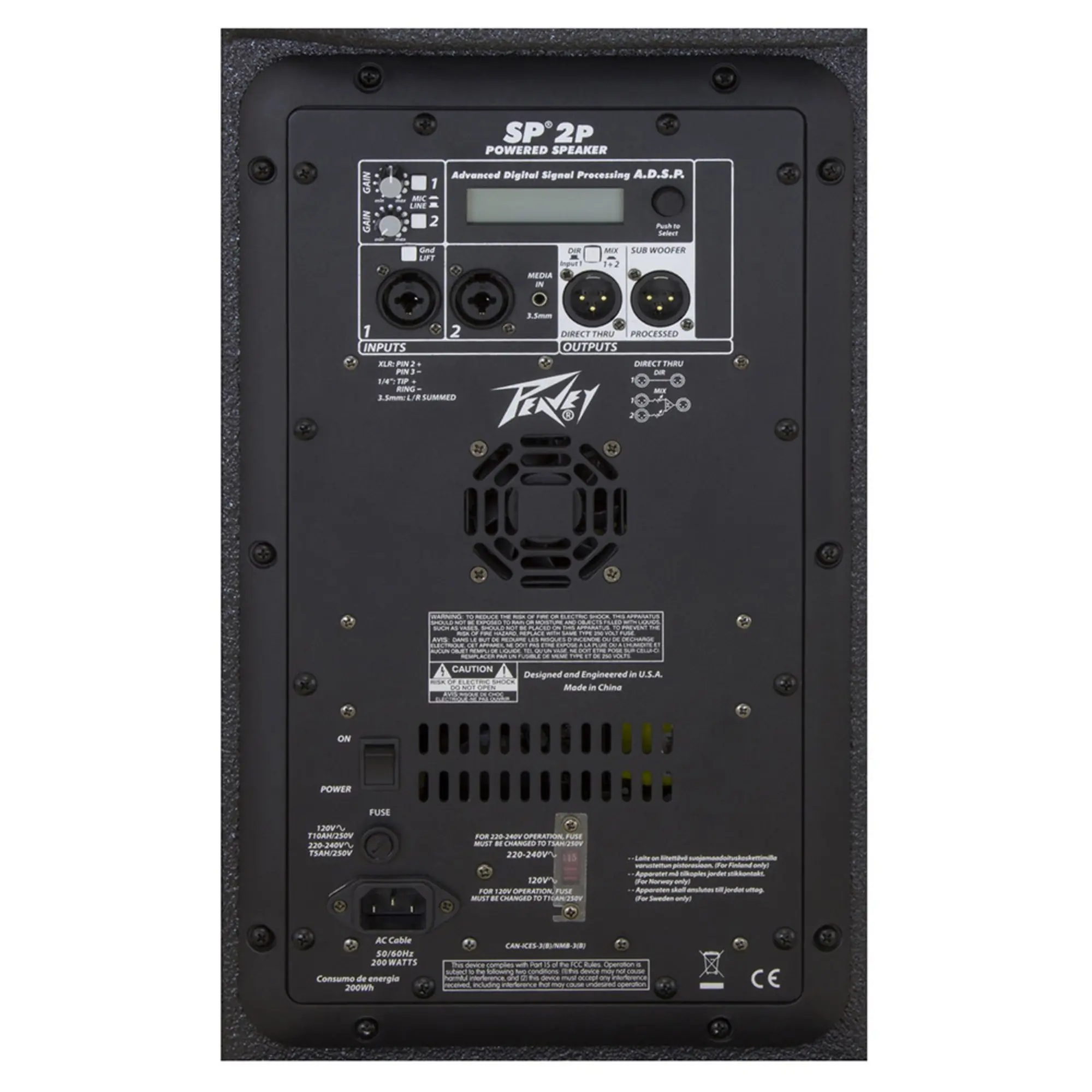 Активная акустическая система Peavey SP 2P (5 / 5)