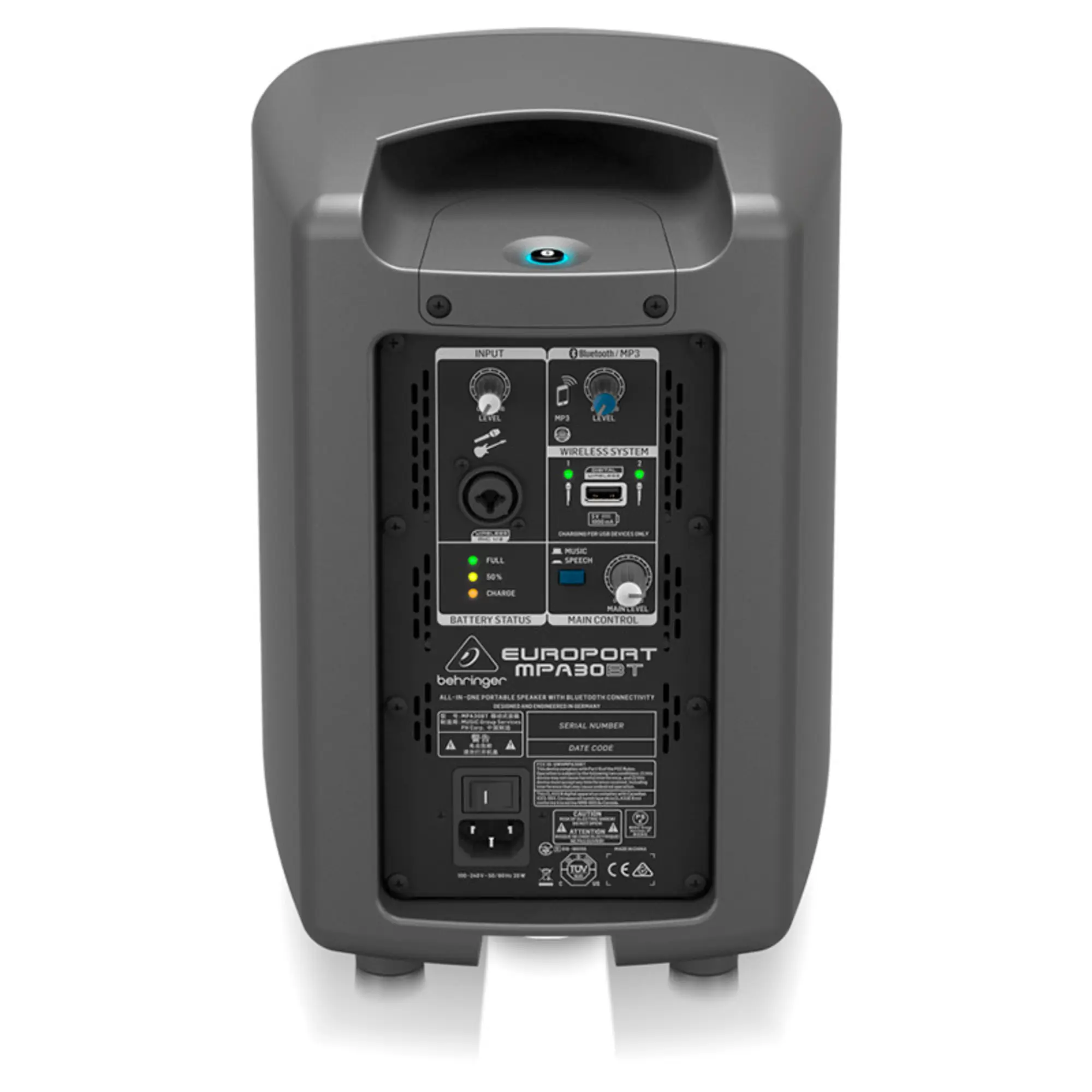 Активная акустика Behringer EUROPORT MPA30BT (3 / 5)
