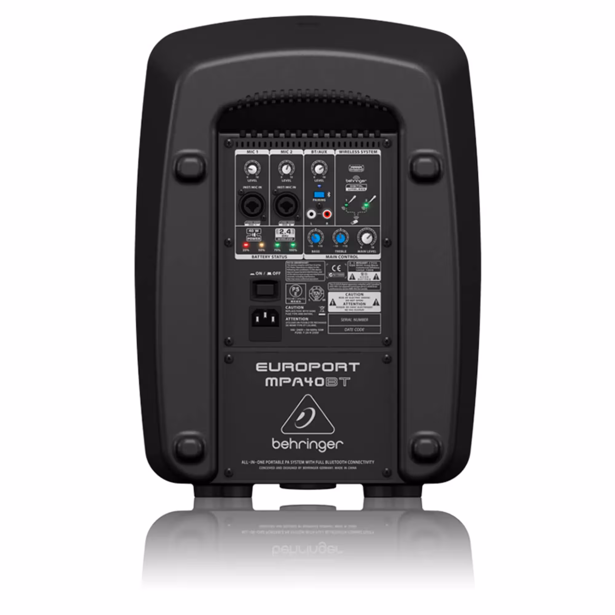 Активная акустика Behringer EUROPORT MPA40BT (4 / 4)