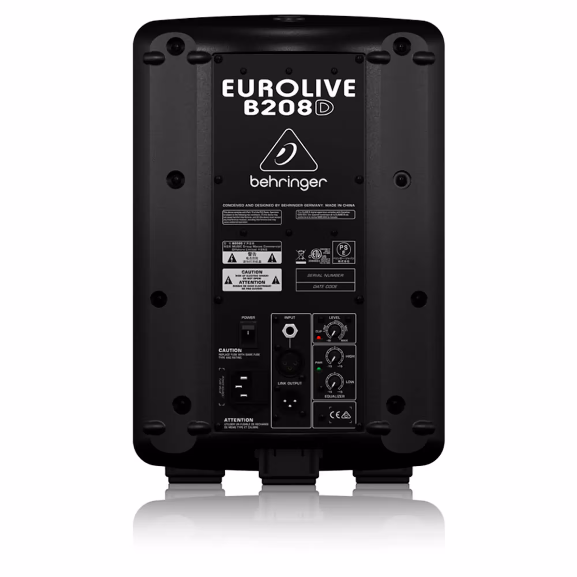 Активная акустика Behringer EUROLIVE B208D (4 / 4)