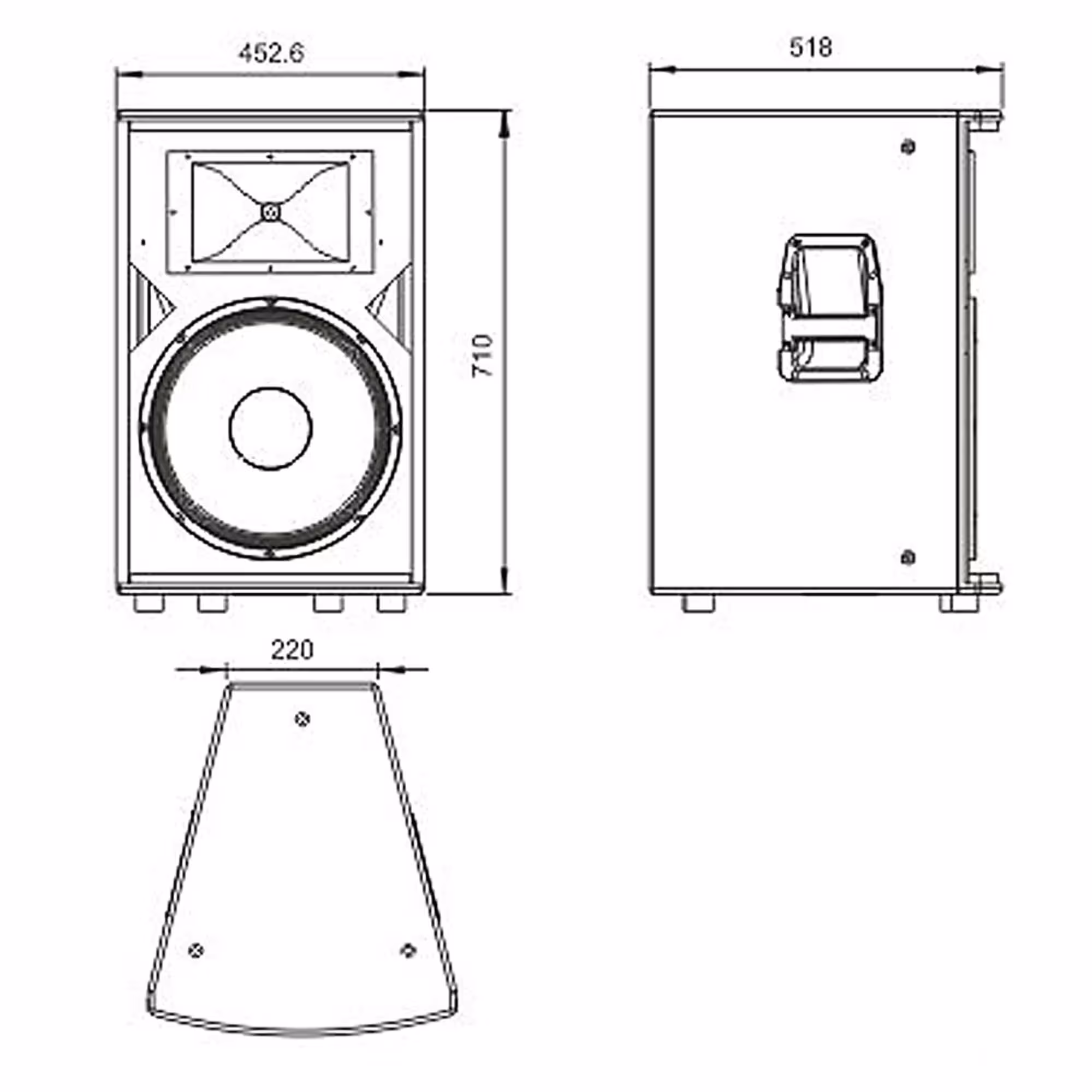 Пассивная акустическая система SoundKing KA15 (2 / 2)