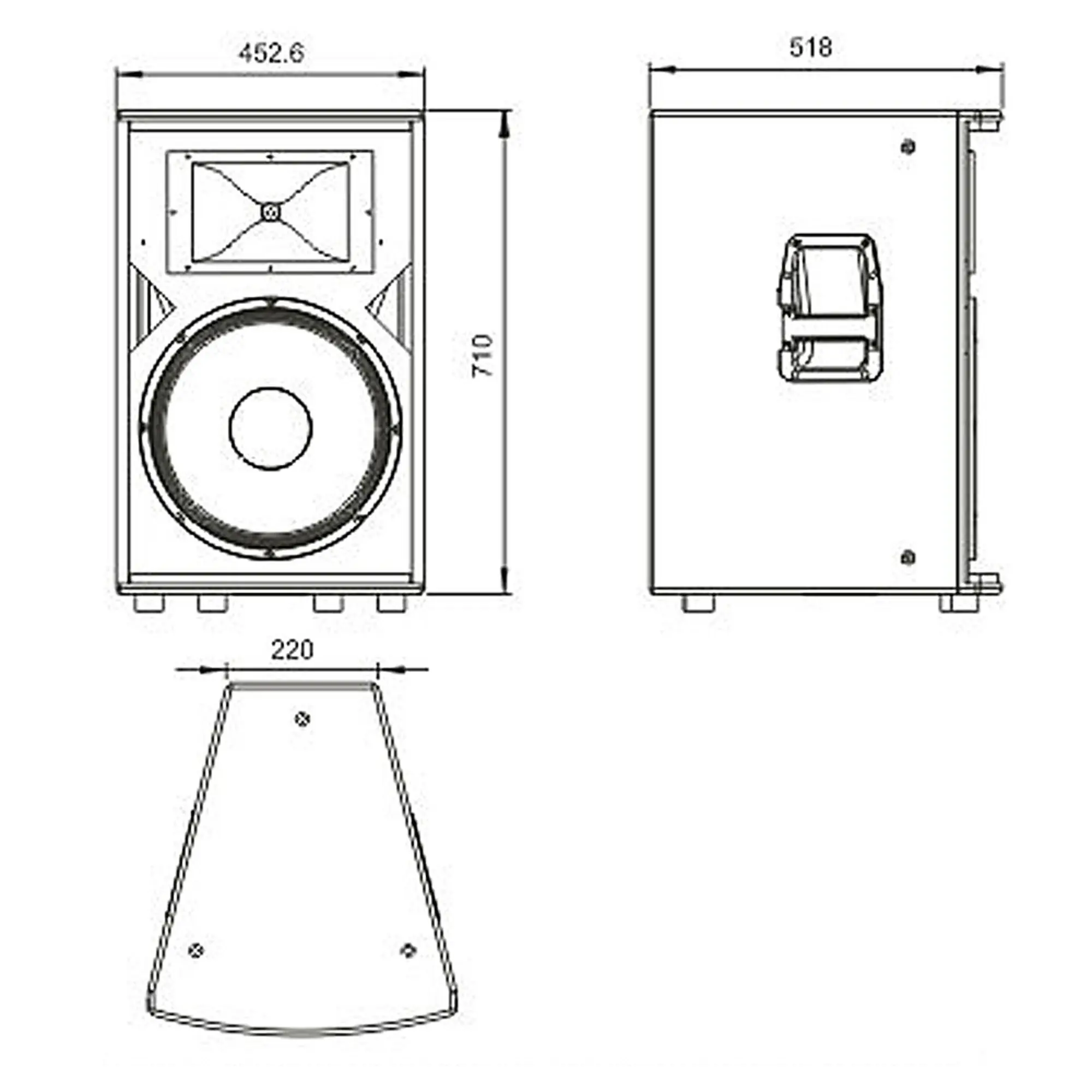 Пассивная акустическая система SoundKing KA15 (2 / 2)