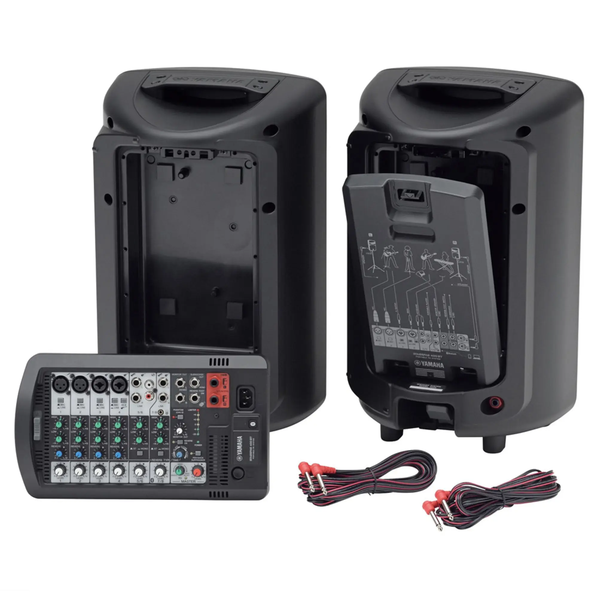 Портативная акустика Yamaha Stagepas 400BT (2 / 5)