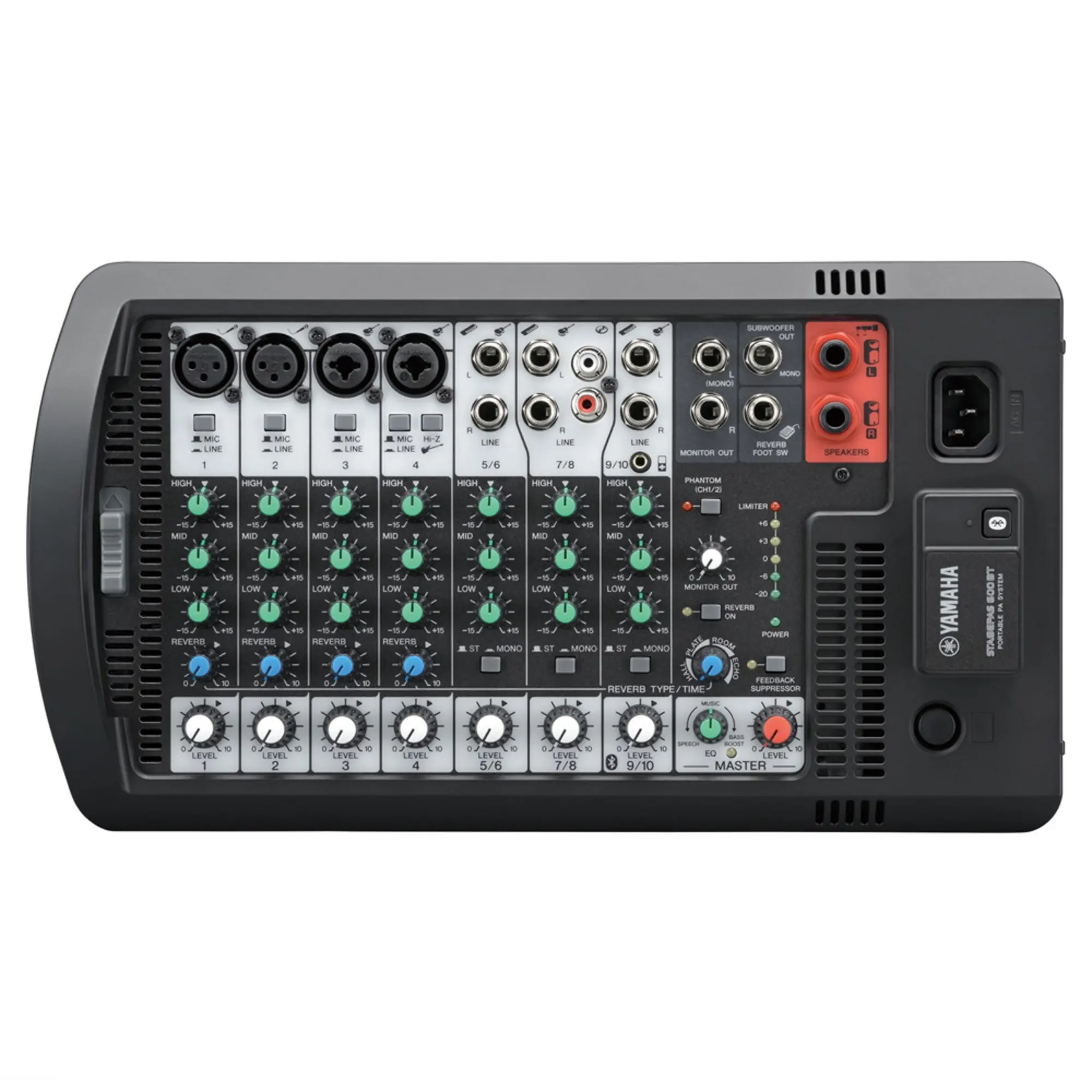 Портативная акустика Yamaha Stagepas 600BT (2 / 5)