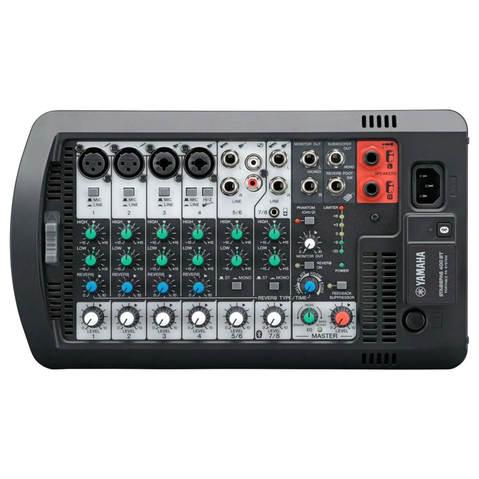 Портативная акустика Yamaha Stagepas 400BT 1M (2 / 5)
