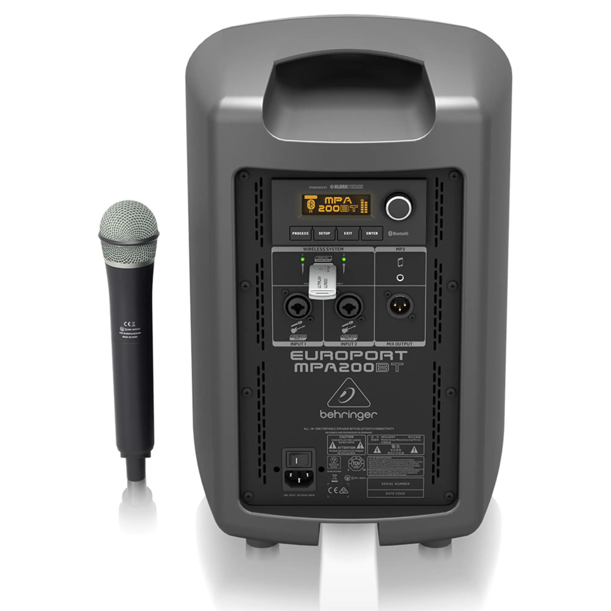 Мобильный комплект Behringer MPA200BT (5 / 5)