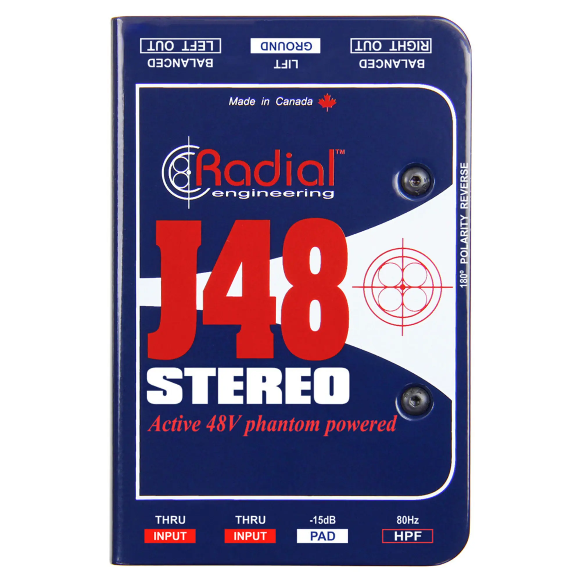 Активный директ-бокс Radial J48 Stereo (2 / 4)