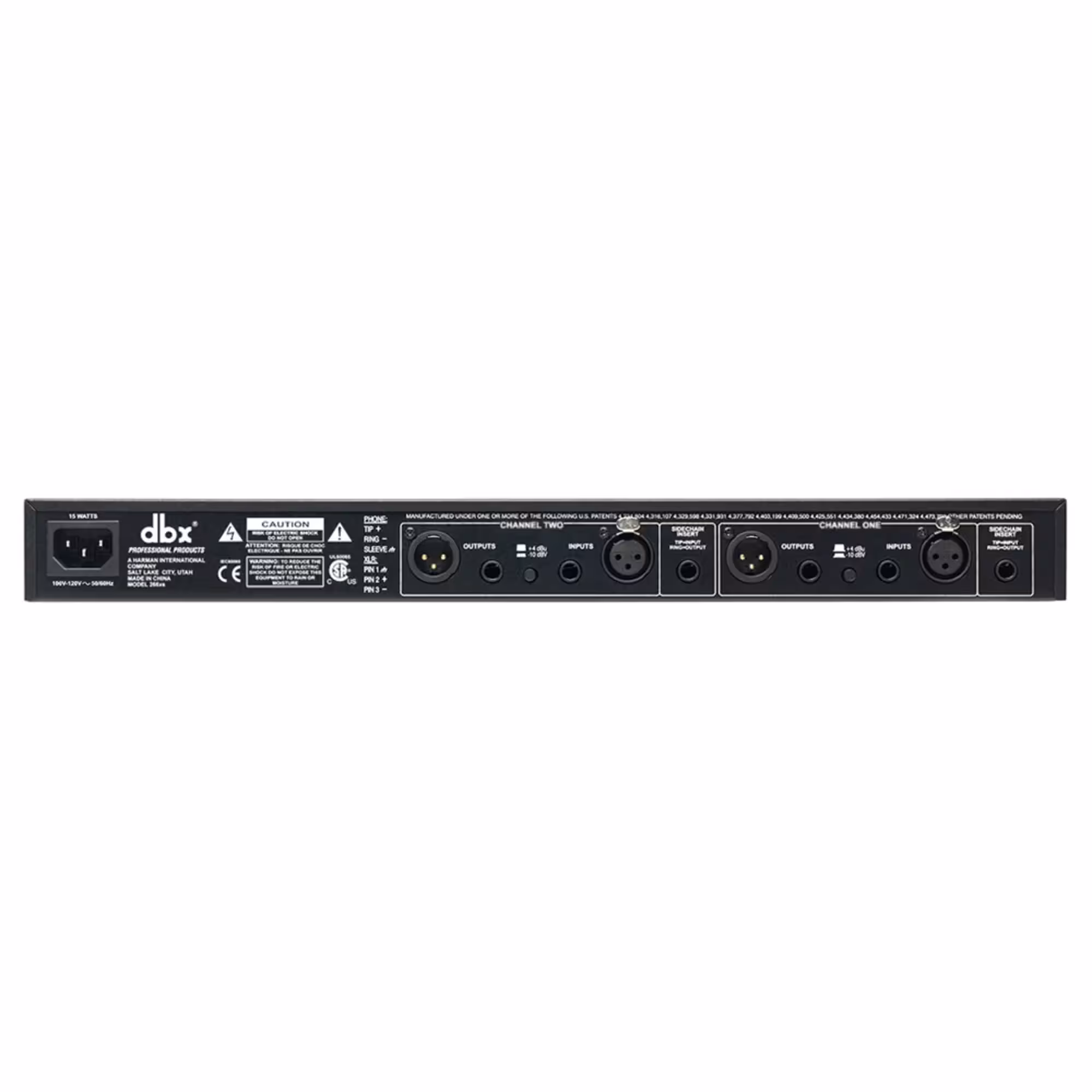 Компрессор, экспандер, гейт DBX 266XS (4 / 7)