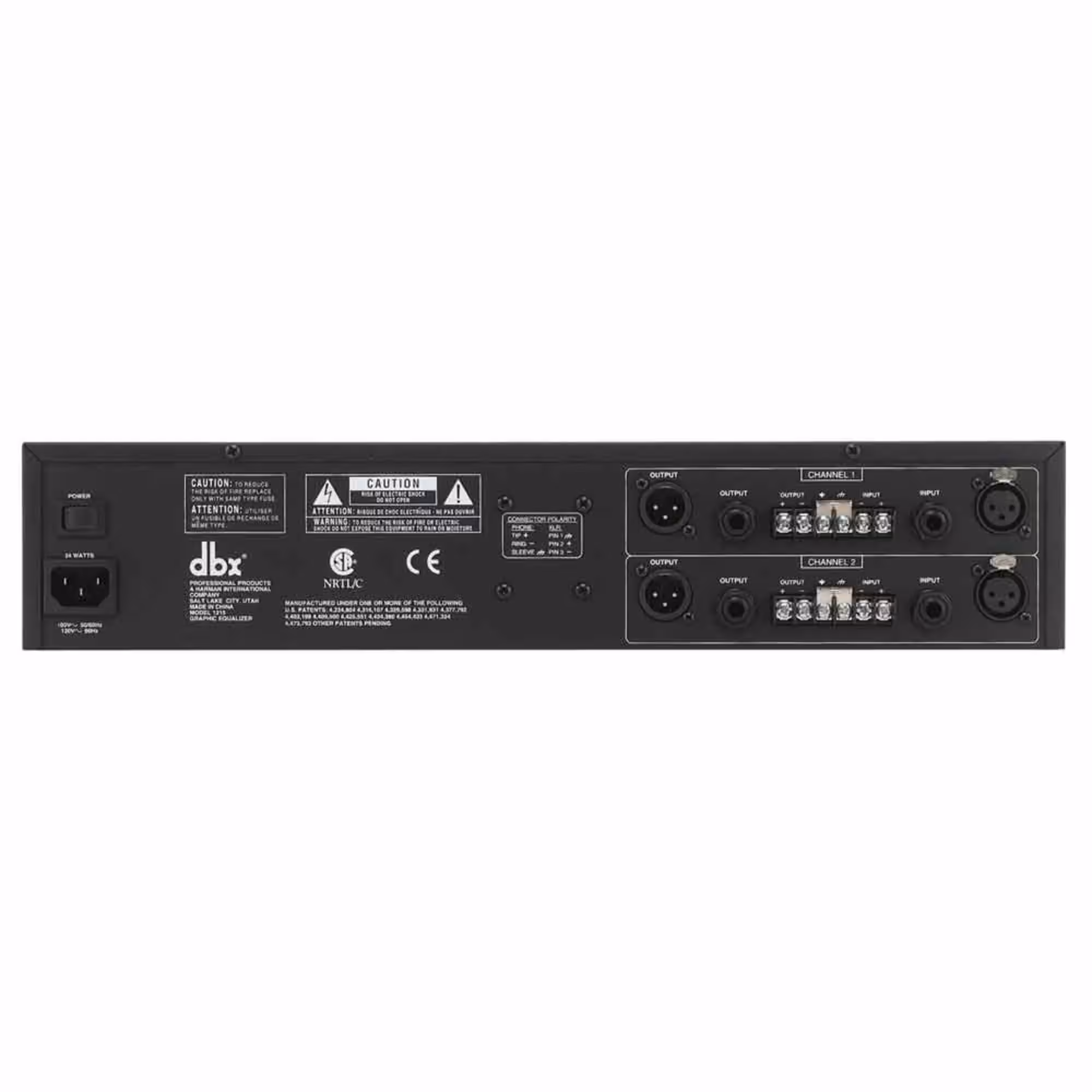 Графический эквалайзер DBX 1215 (3 / 3)