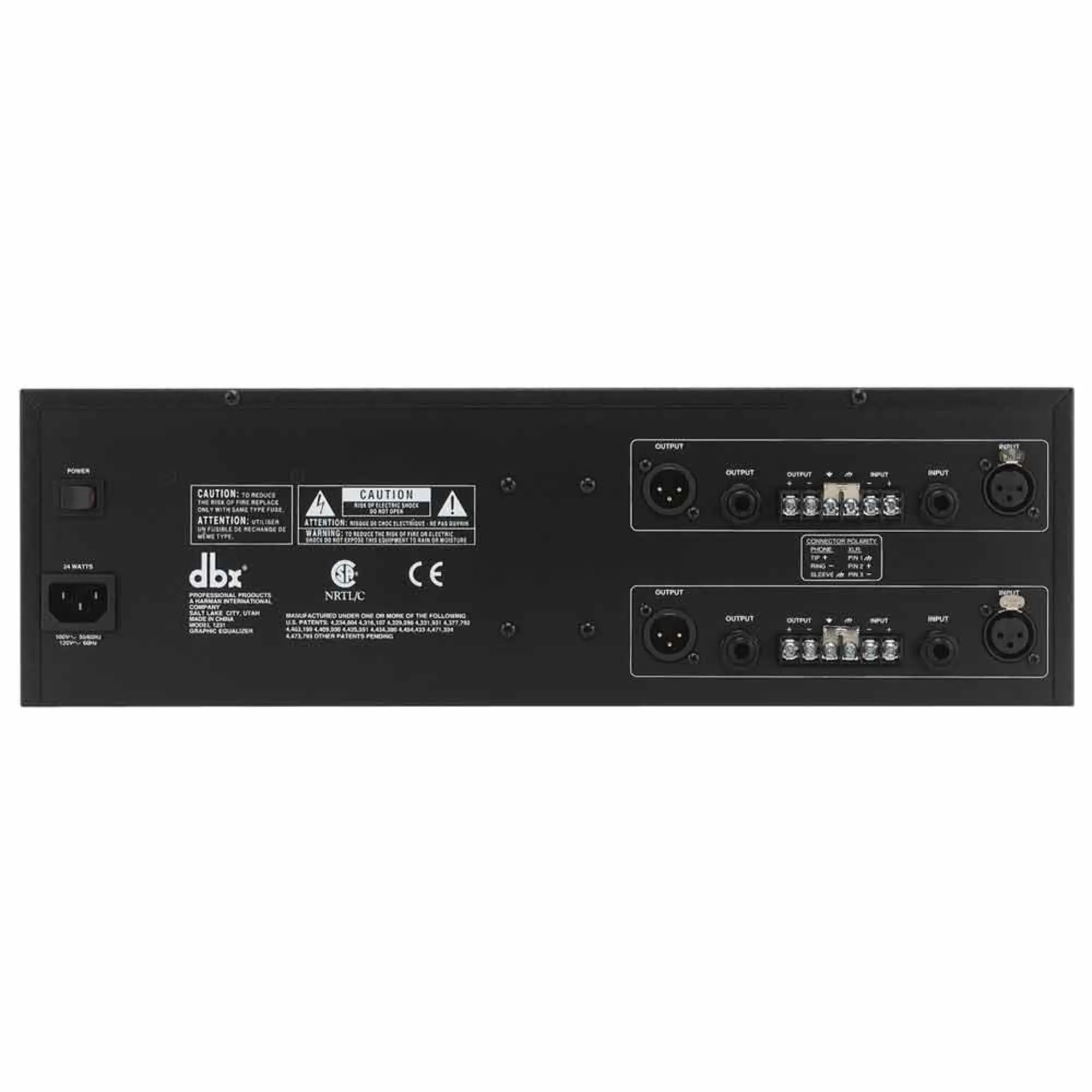 Графический эквалайзер DBX 1231 (3 / 3)