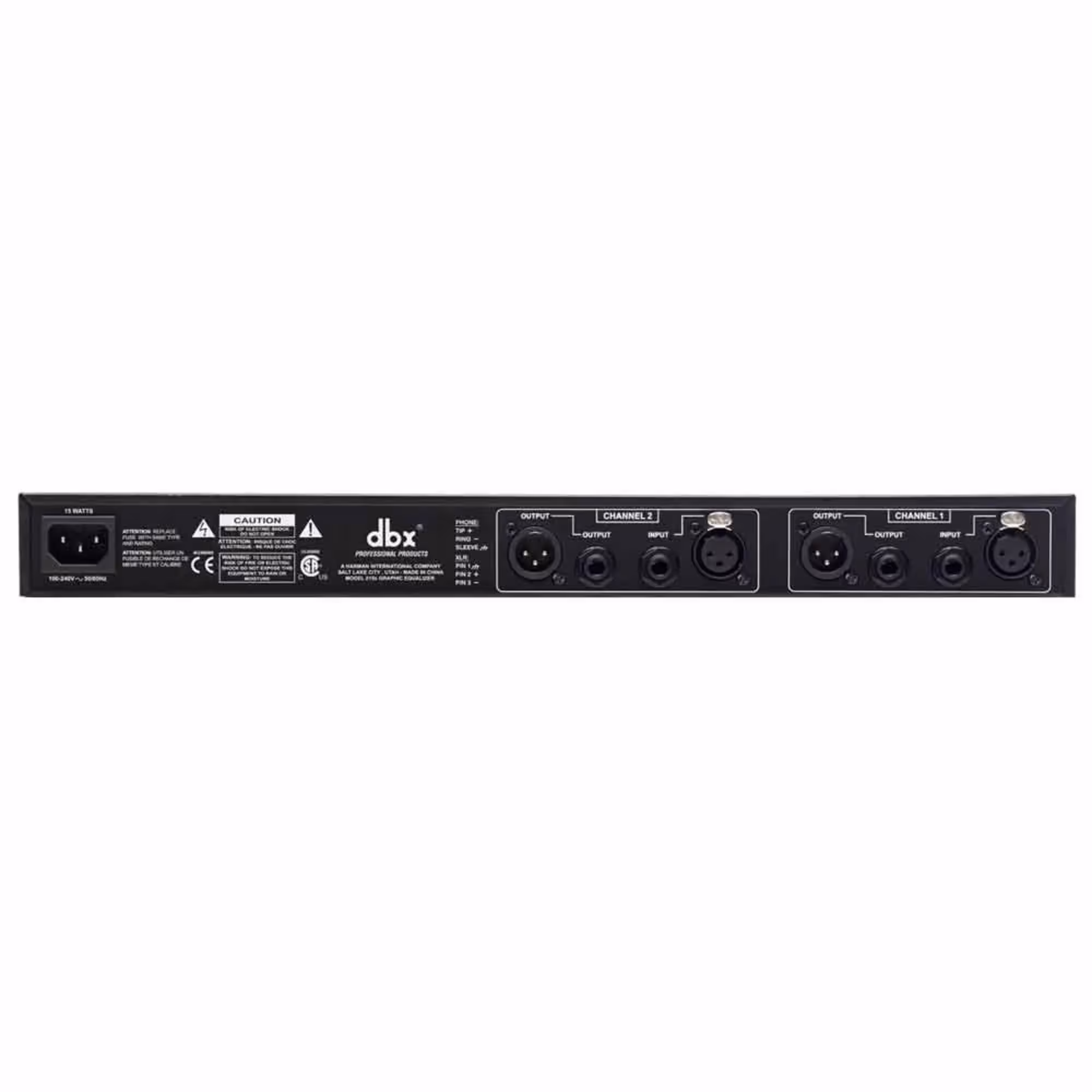 Графический эквалайзер DBX 215s (3 / 3)