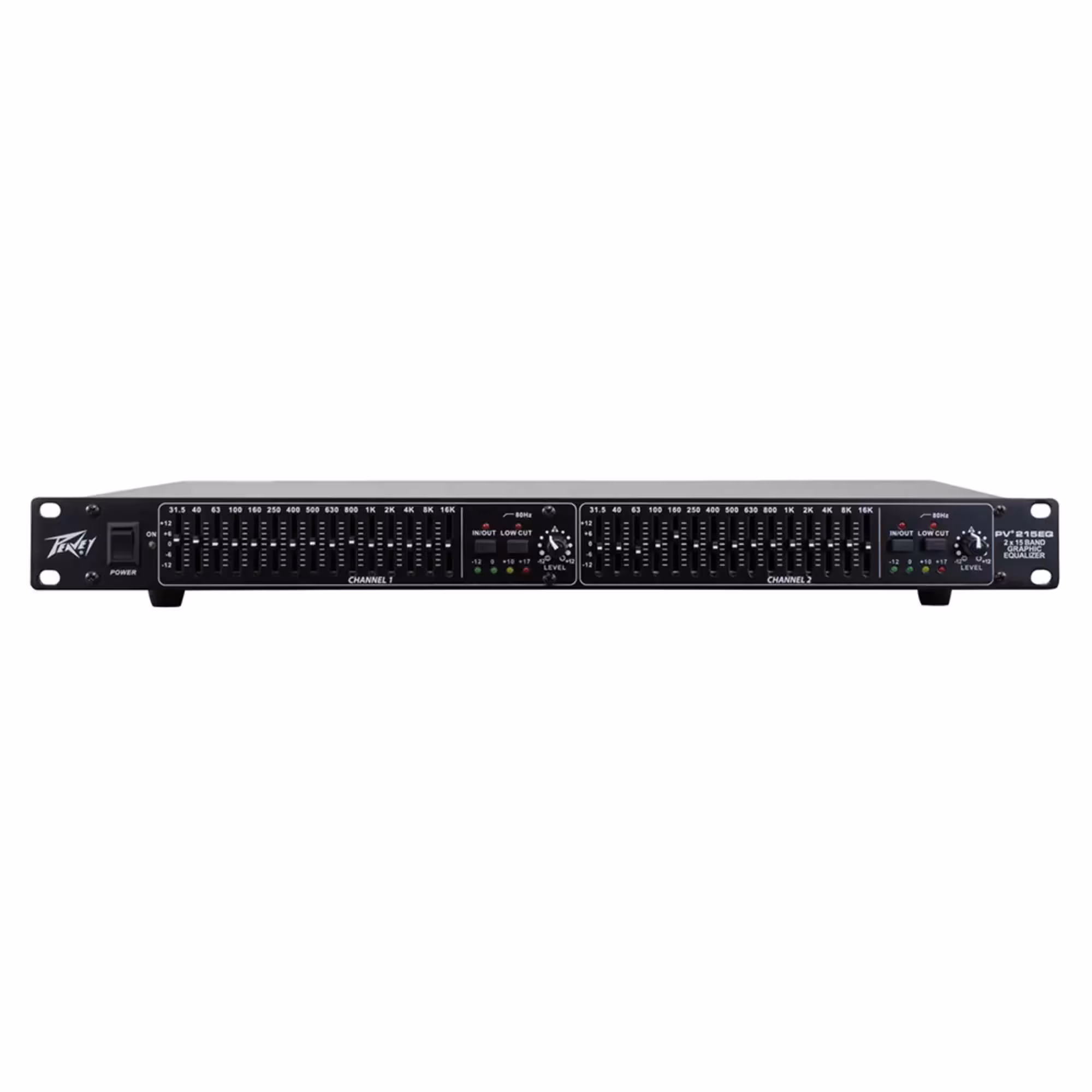 2-канальный 15-полосный эквалайзер Peavey PV 215EQ (1 / 4)