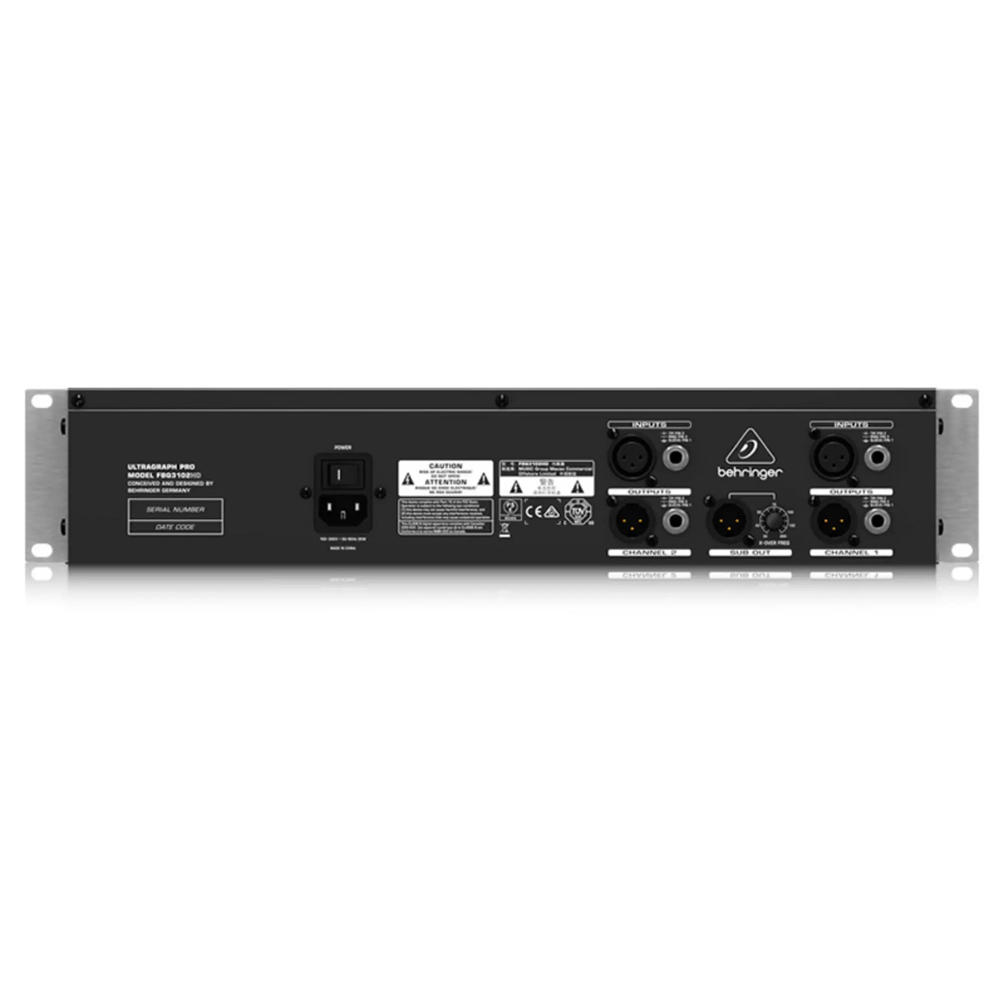 Эквалайзер Behringer FBQ3102HD (5 / 5)