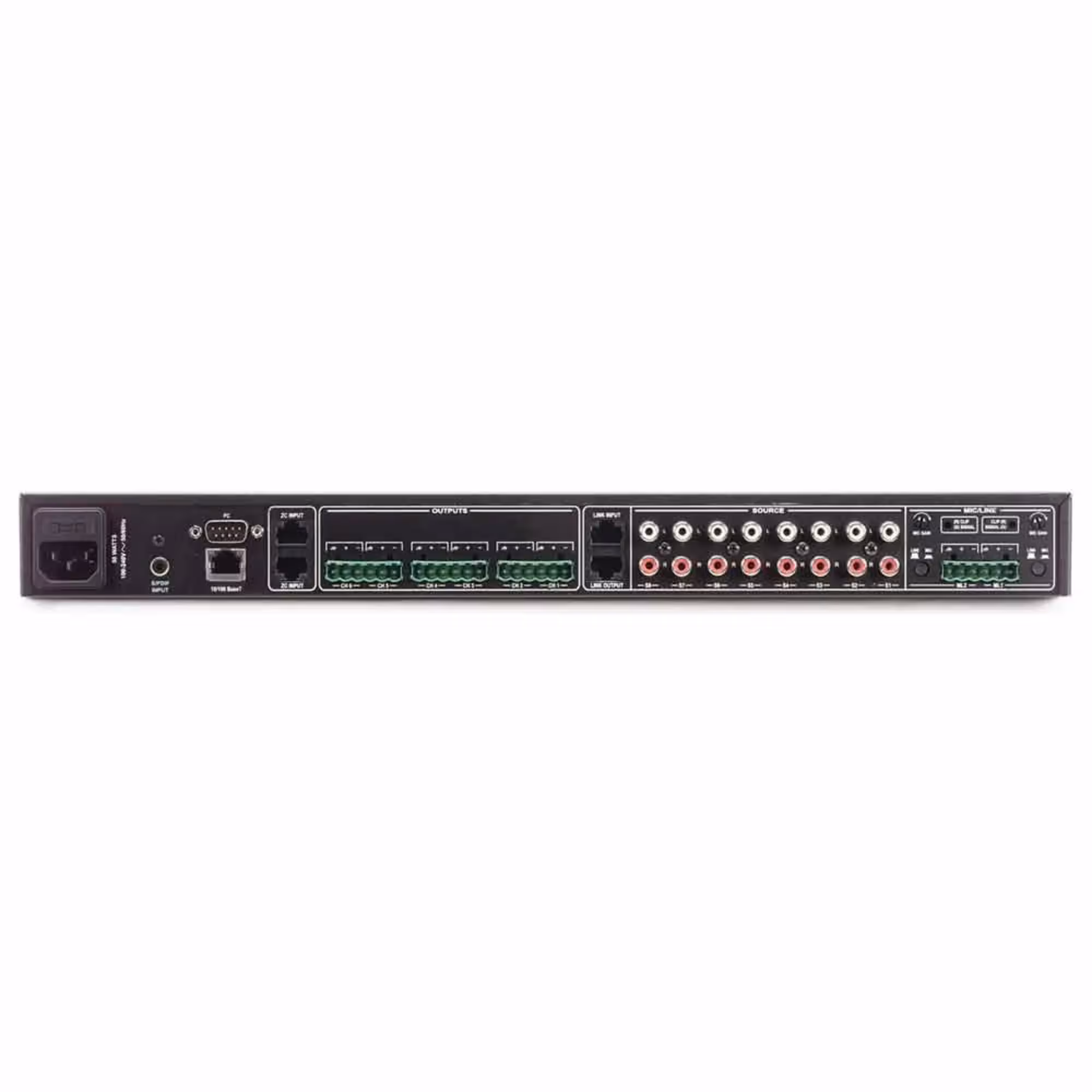 Звуковой процессор DBX ZonePro 1261 (3 / 3)