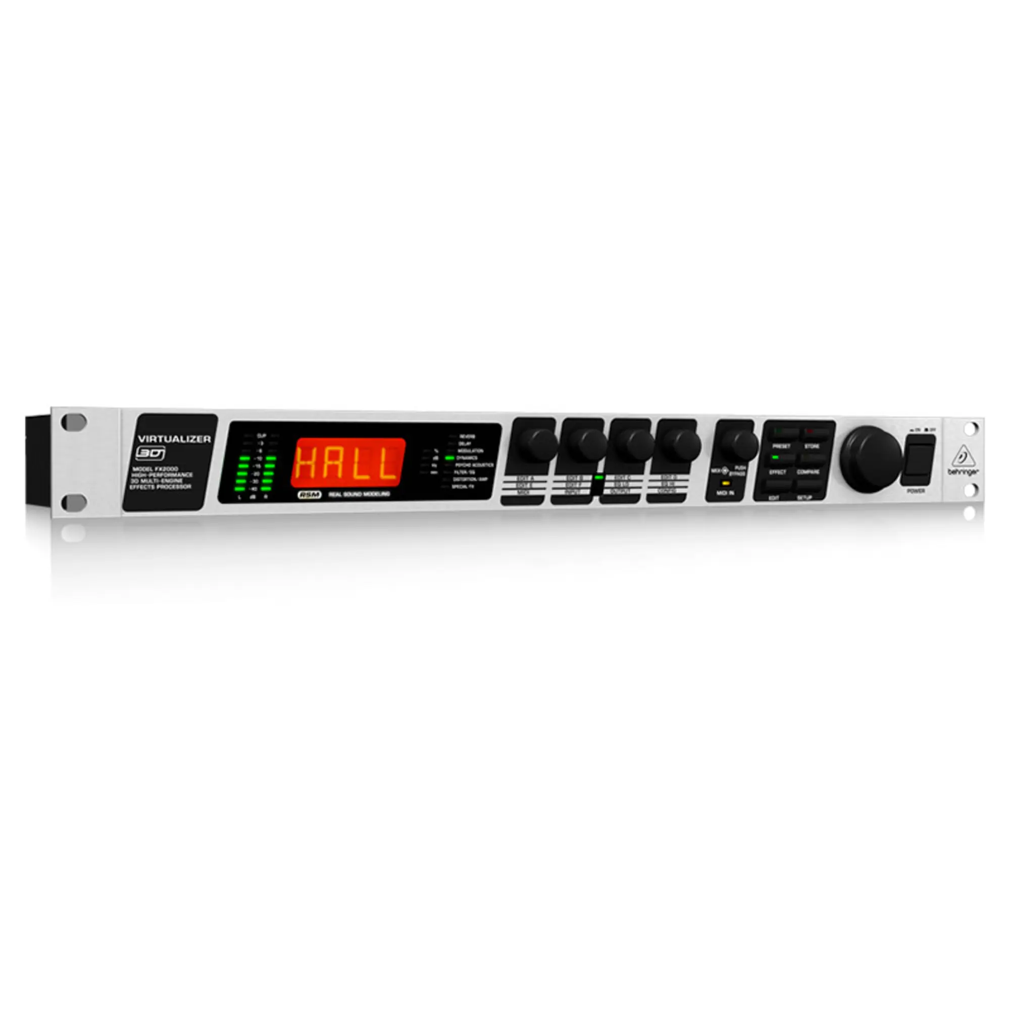 Процессор эффектов Behringer FX2000 VIRTUALIZER 3D (4 / 5)