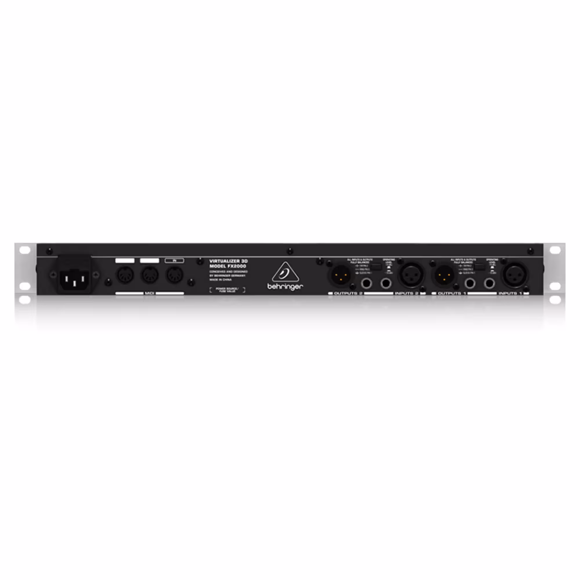 Процессор эффектов Behringer FX2000 VIRTUALIZER 3D (5 / 5)