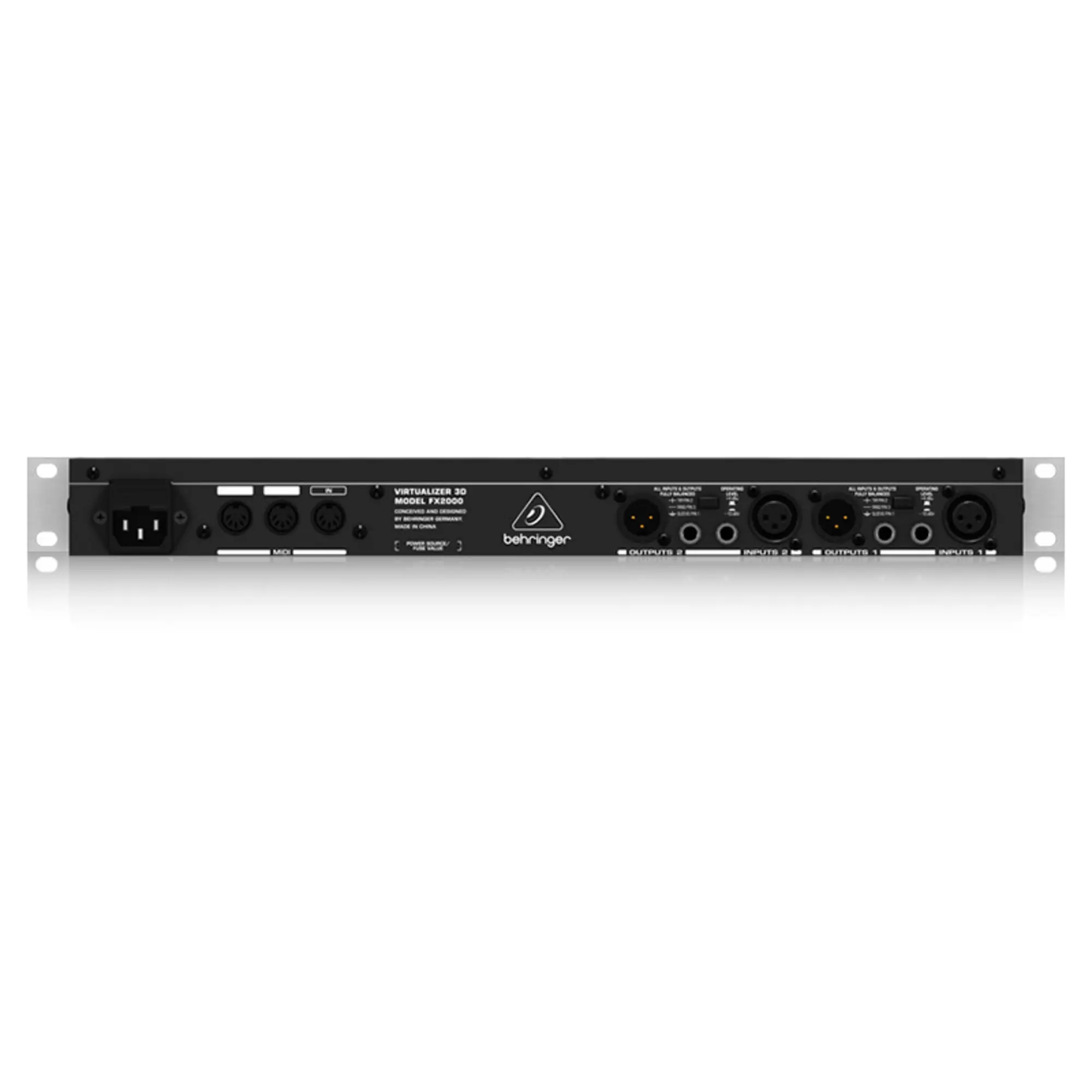 Процессор эффектов Behringer FX2000 VIRTUALIZER 3D (5 / 5)