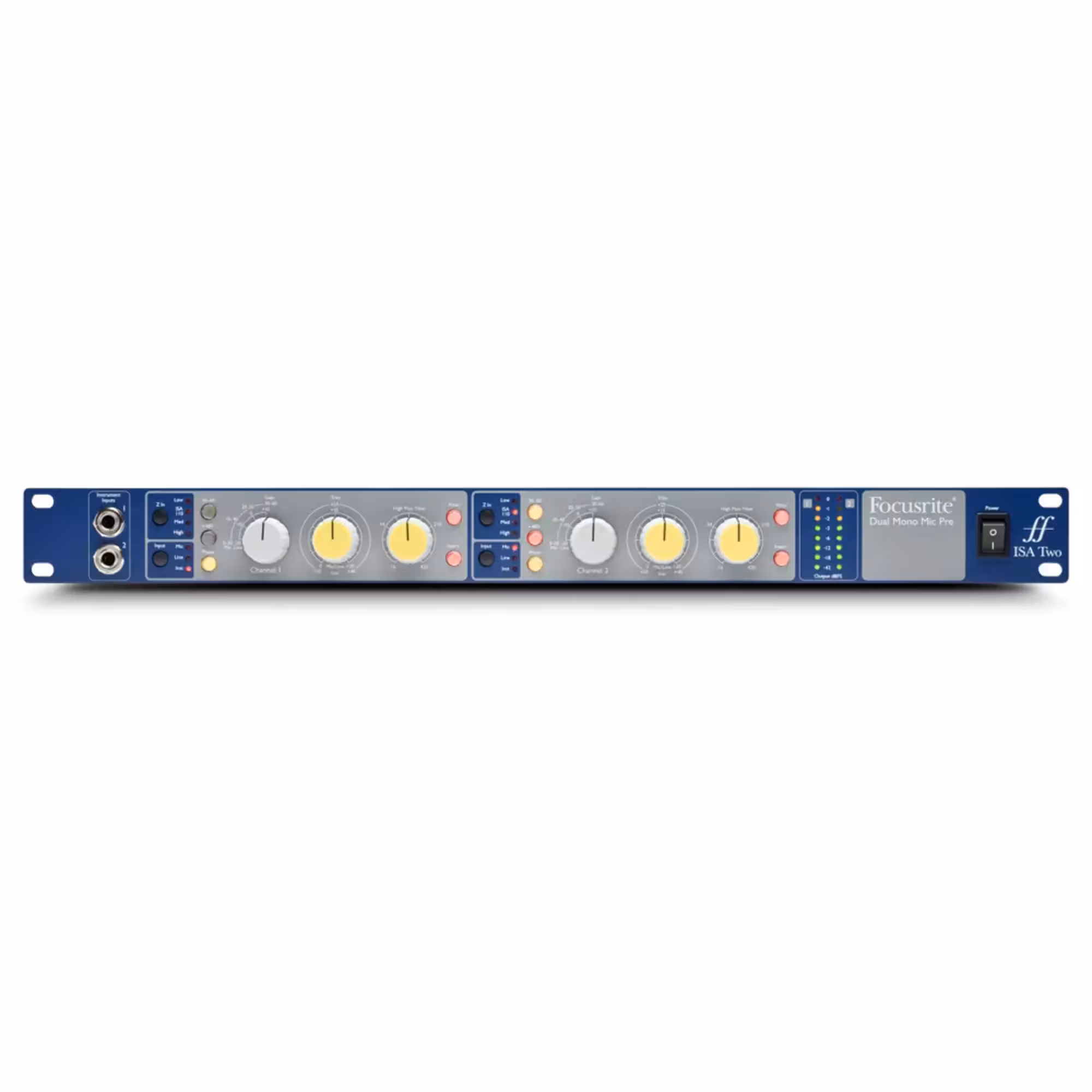 Микрофонный предусилитель Focusrite Pro ISA TWO (2 / 3)